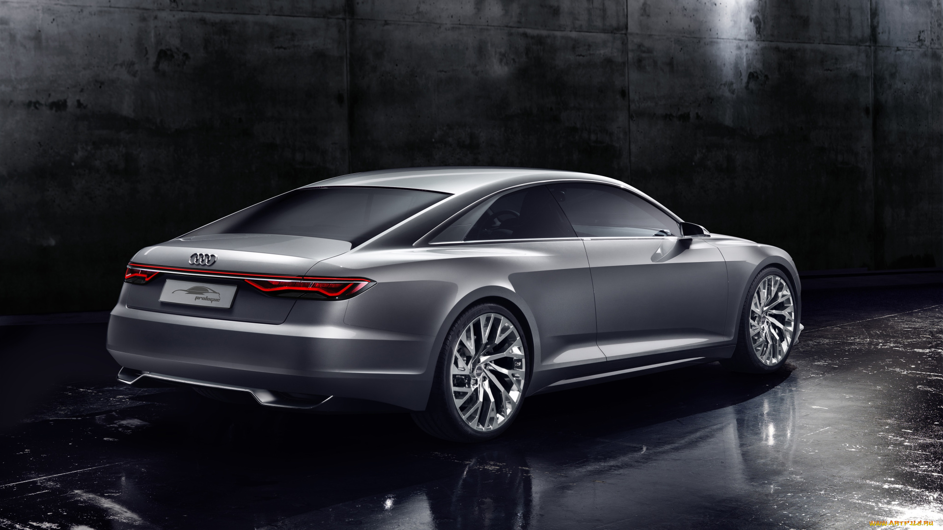 автомобили, audi, темный, 2014г, concept, prologue