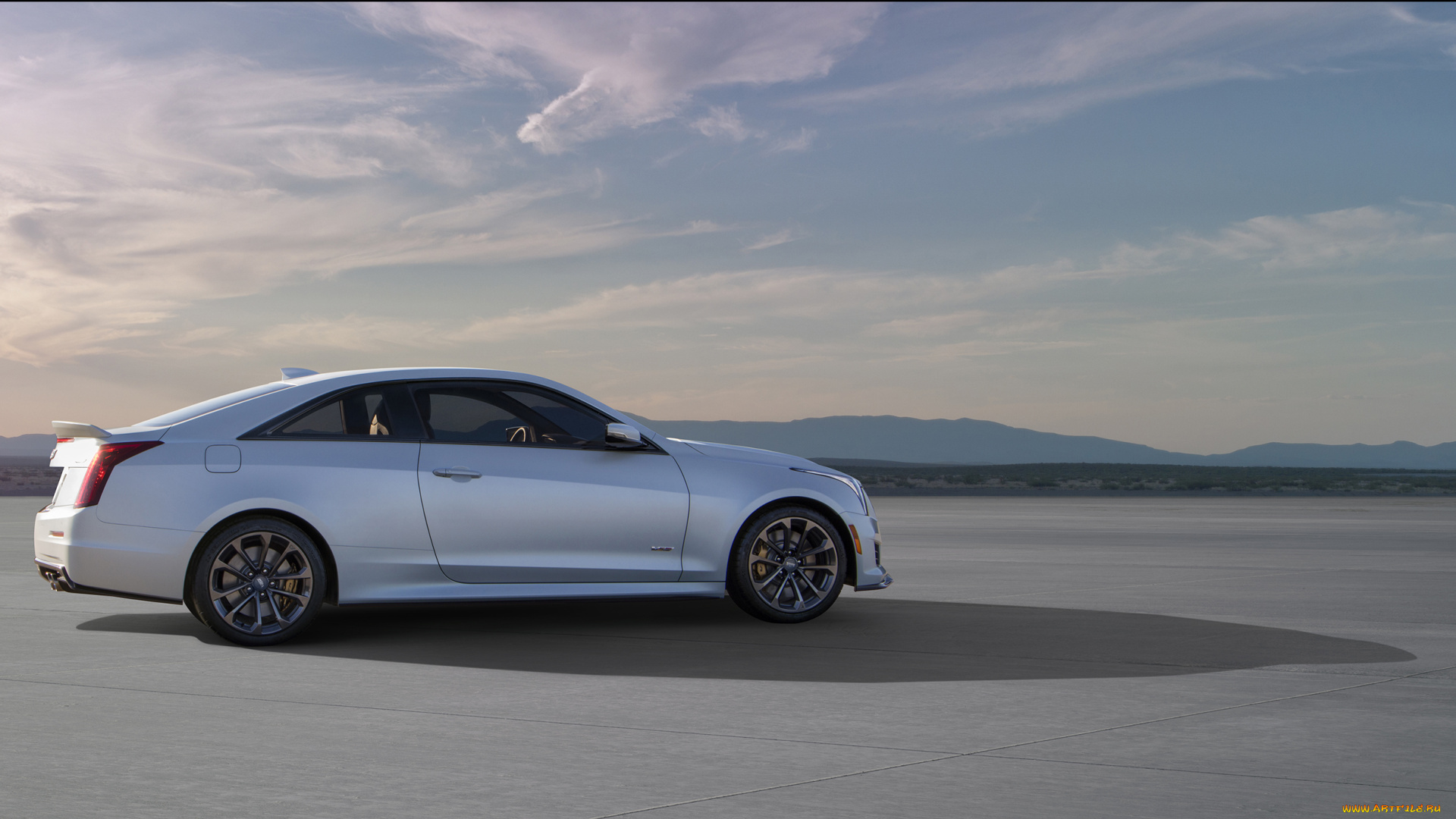 автомобили, cadillac, coupe, ats-v, 2016г, светлый