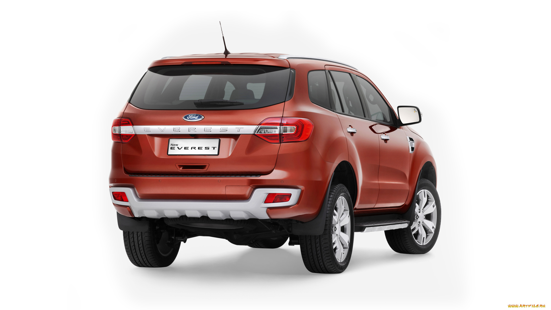 автомобили, ford, everest, 2014г, красный
