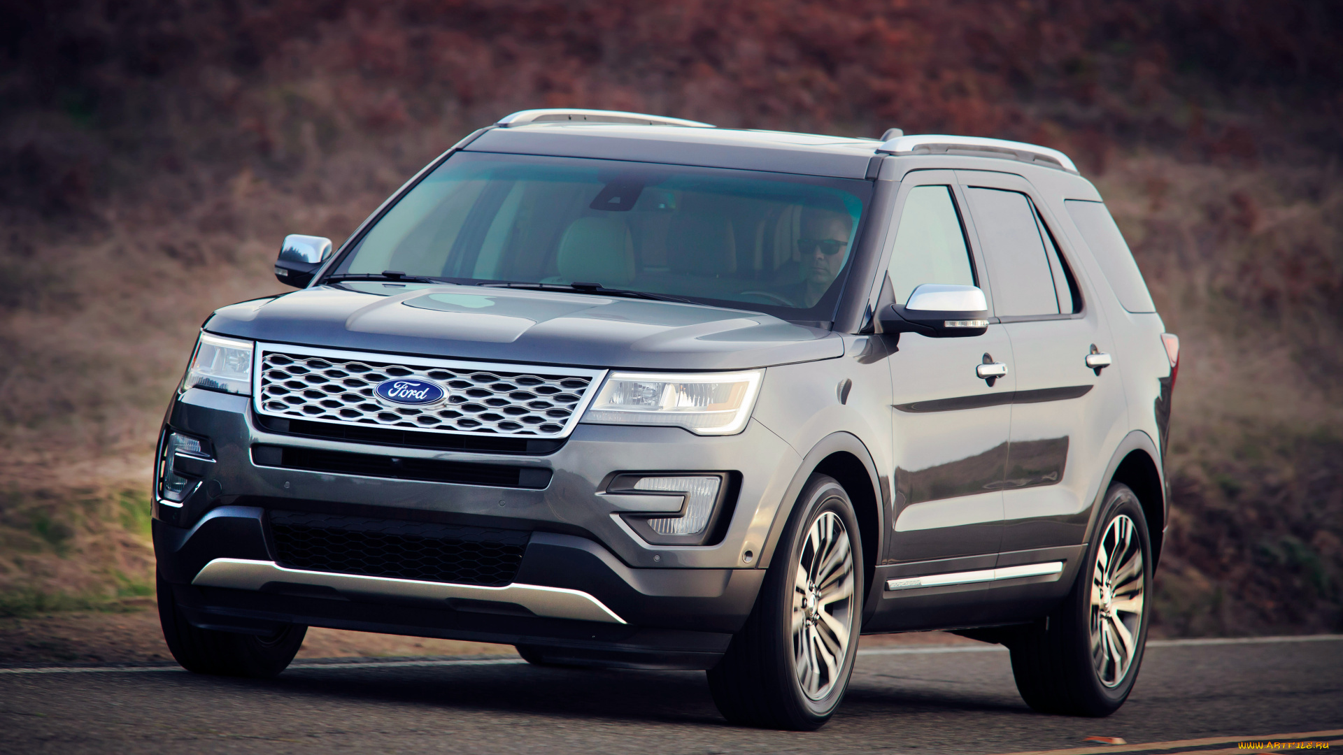 автомобили, ford, темный, u502, explorer, 2016, г