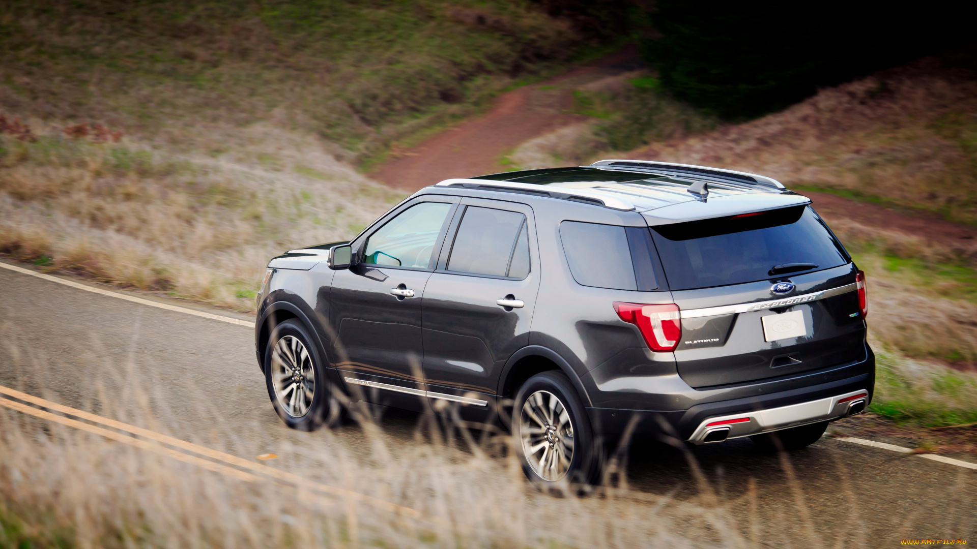 автомобили, ford, u502, темный, explorer, 2016, г