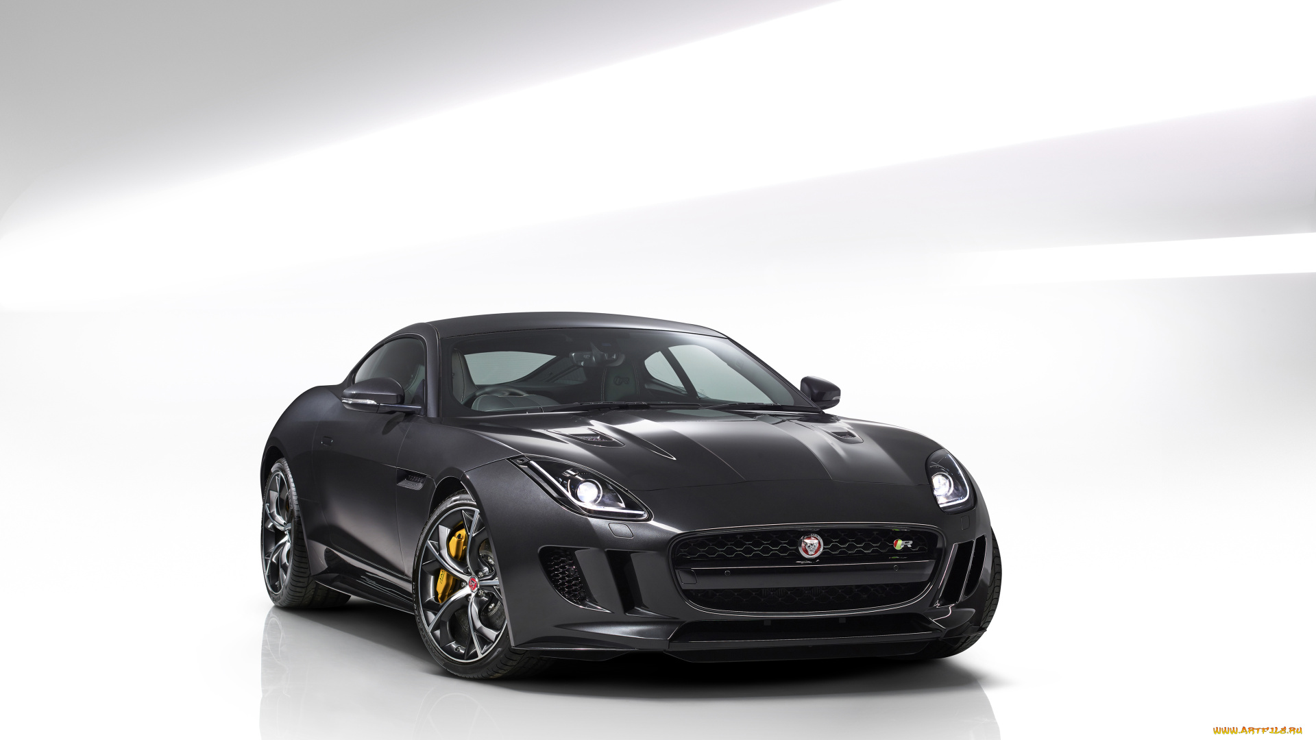 автомобили, jaguar, r, coupе, f-type, awd, uk-spec, 2014, темный