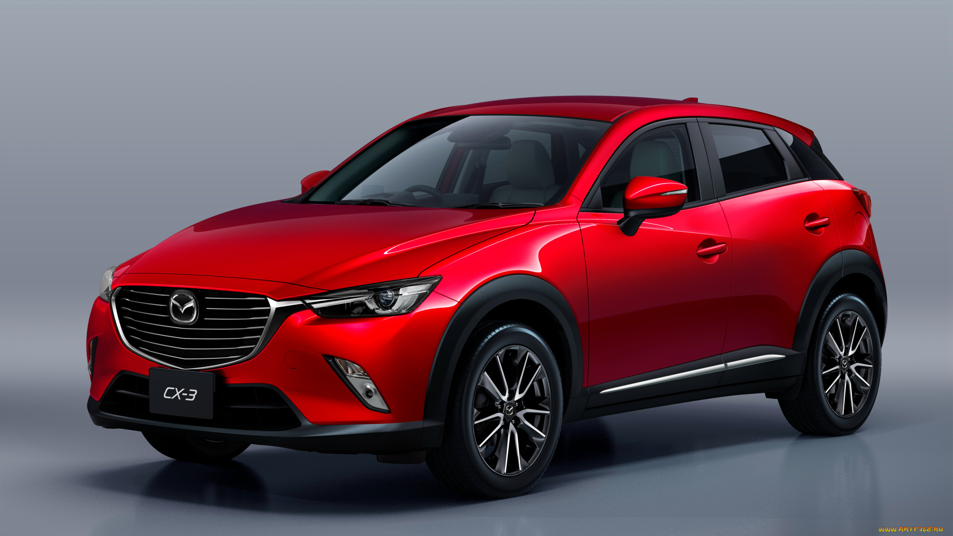 автомобили, mazda, 2015г, cx-3, jp-spec, красный