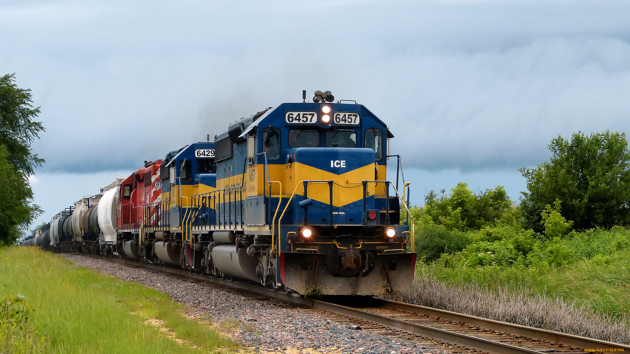 техника, поезда, железная, состав, локомотив, дорога