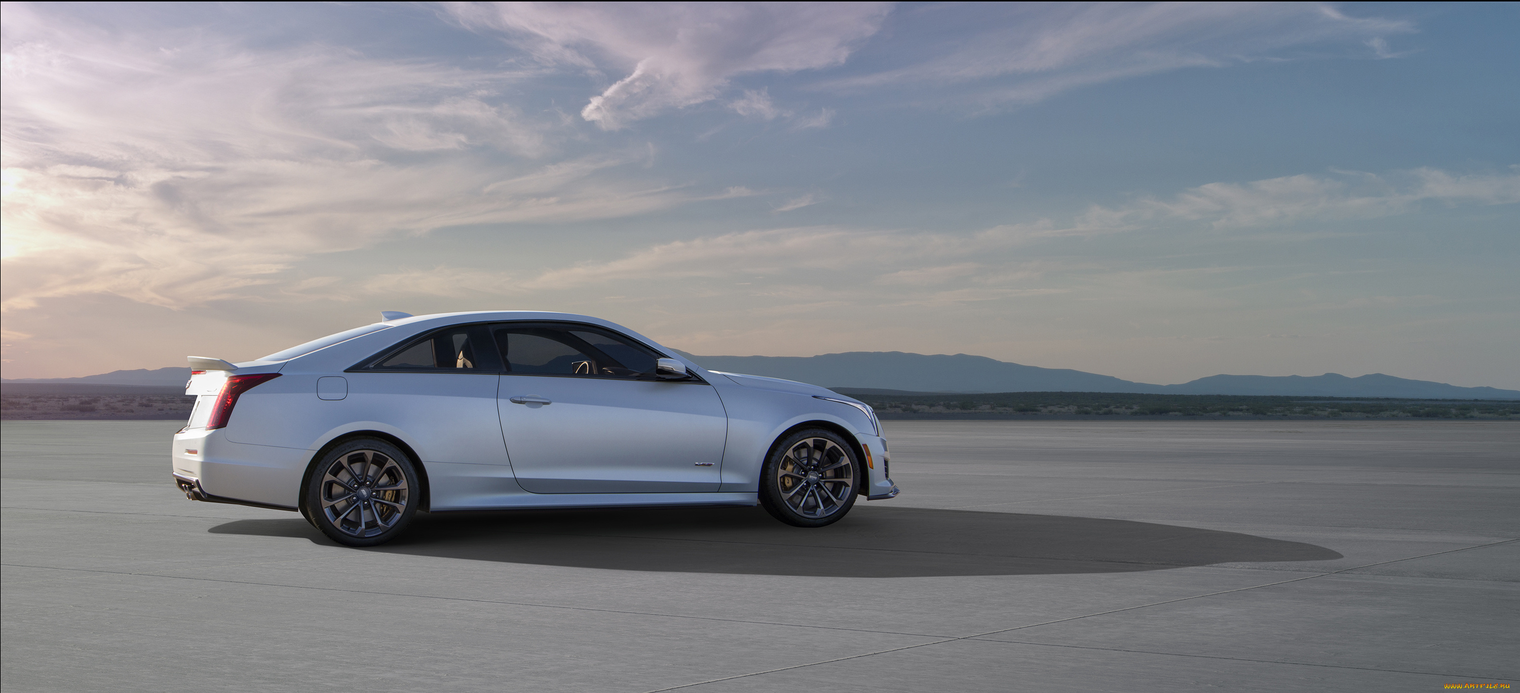 автомобили, cadillac, coupe, ats-v, 2016г, светлый