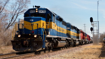 Картинка техника поезда состав локомотив дорога железная