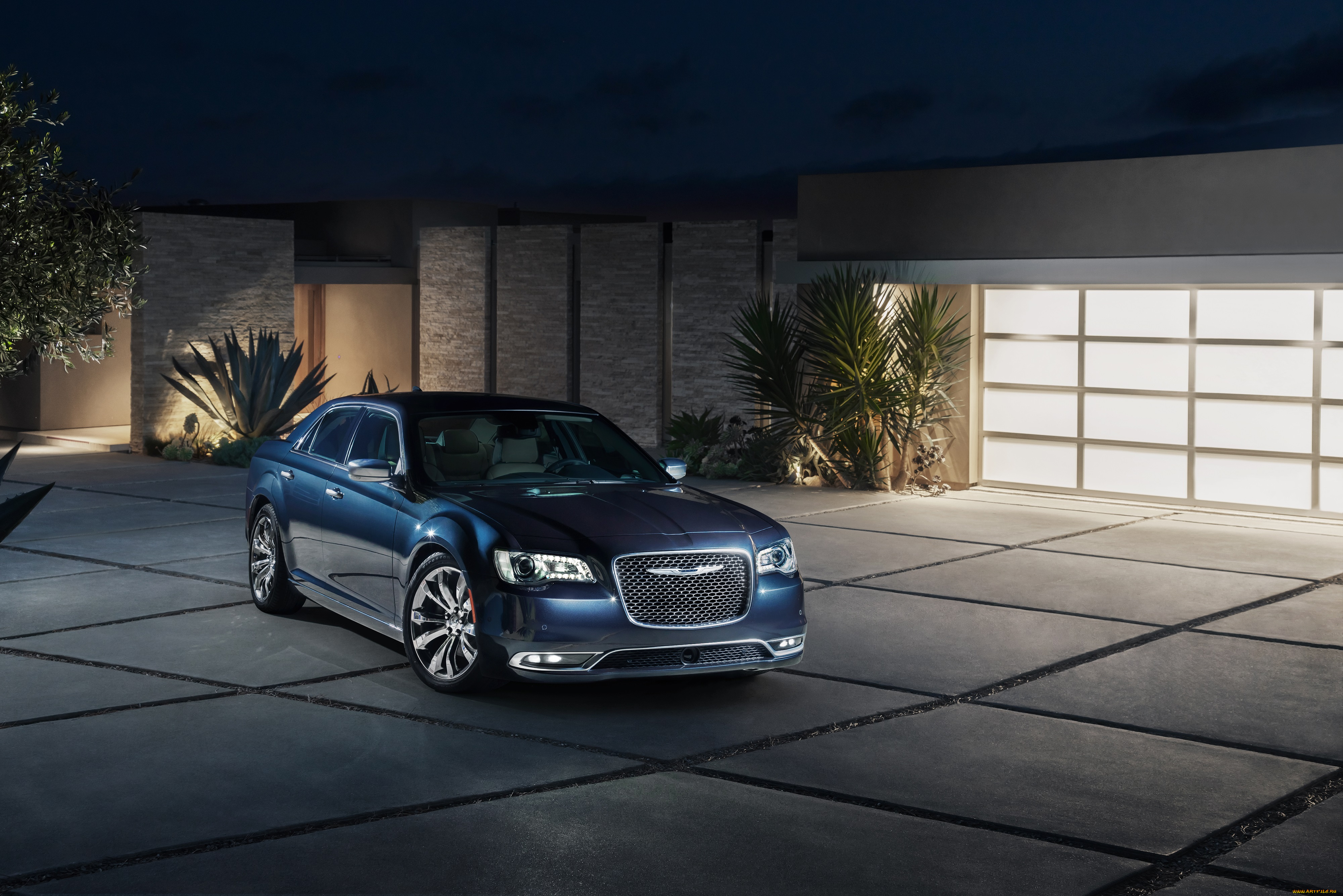 автомобили, chrysler, 2015г, темный, platinum, 300c