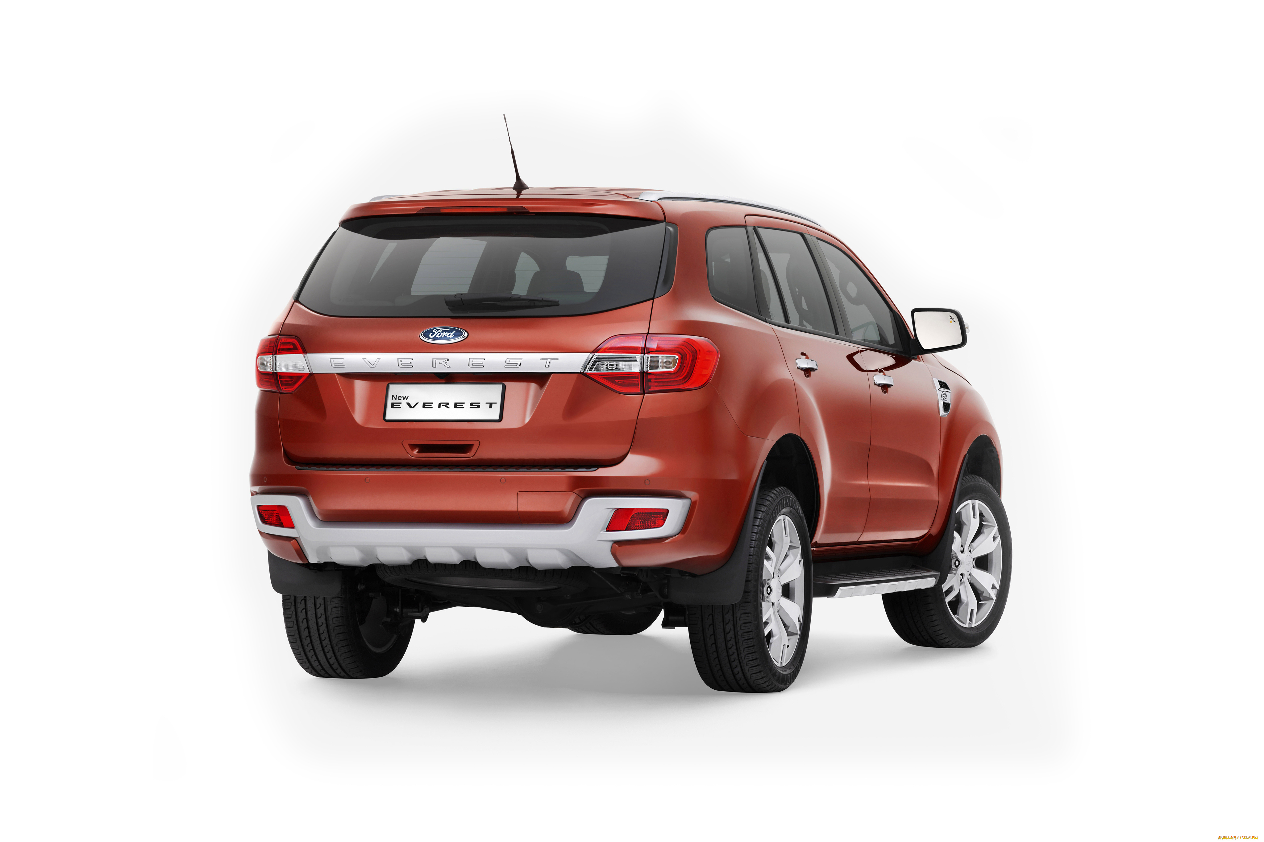 автомобили, ford, everest, 2014г, красный
