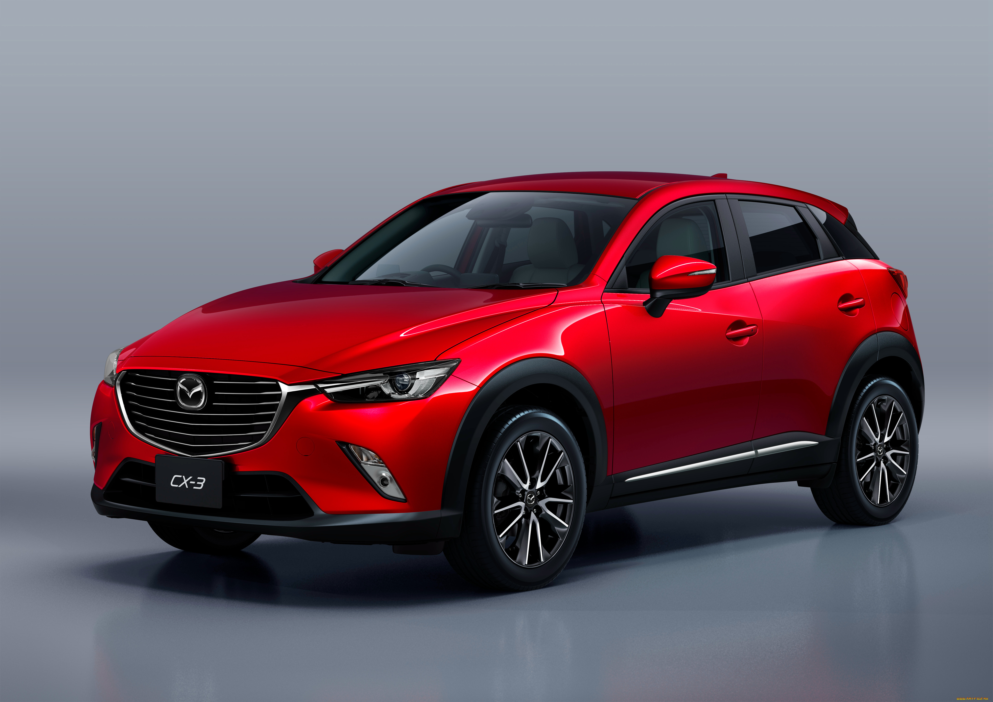 автомобили, mazda, 2015г, cx-3, jp-spec, красный