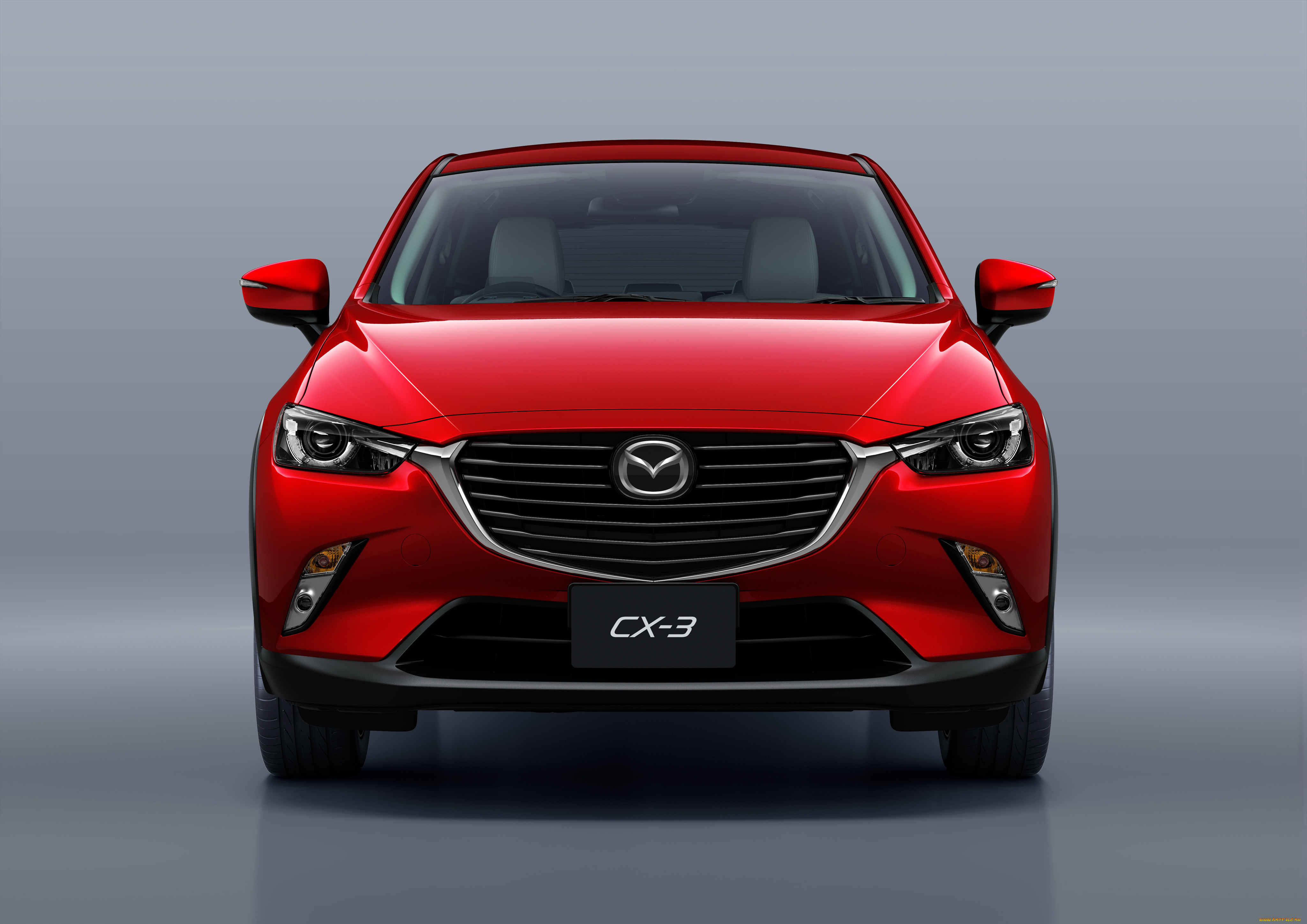 автомобили, mazda, красный, cx-3, jp-spec, 2015г