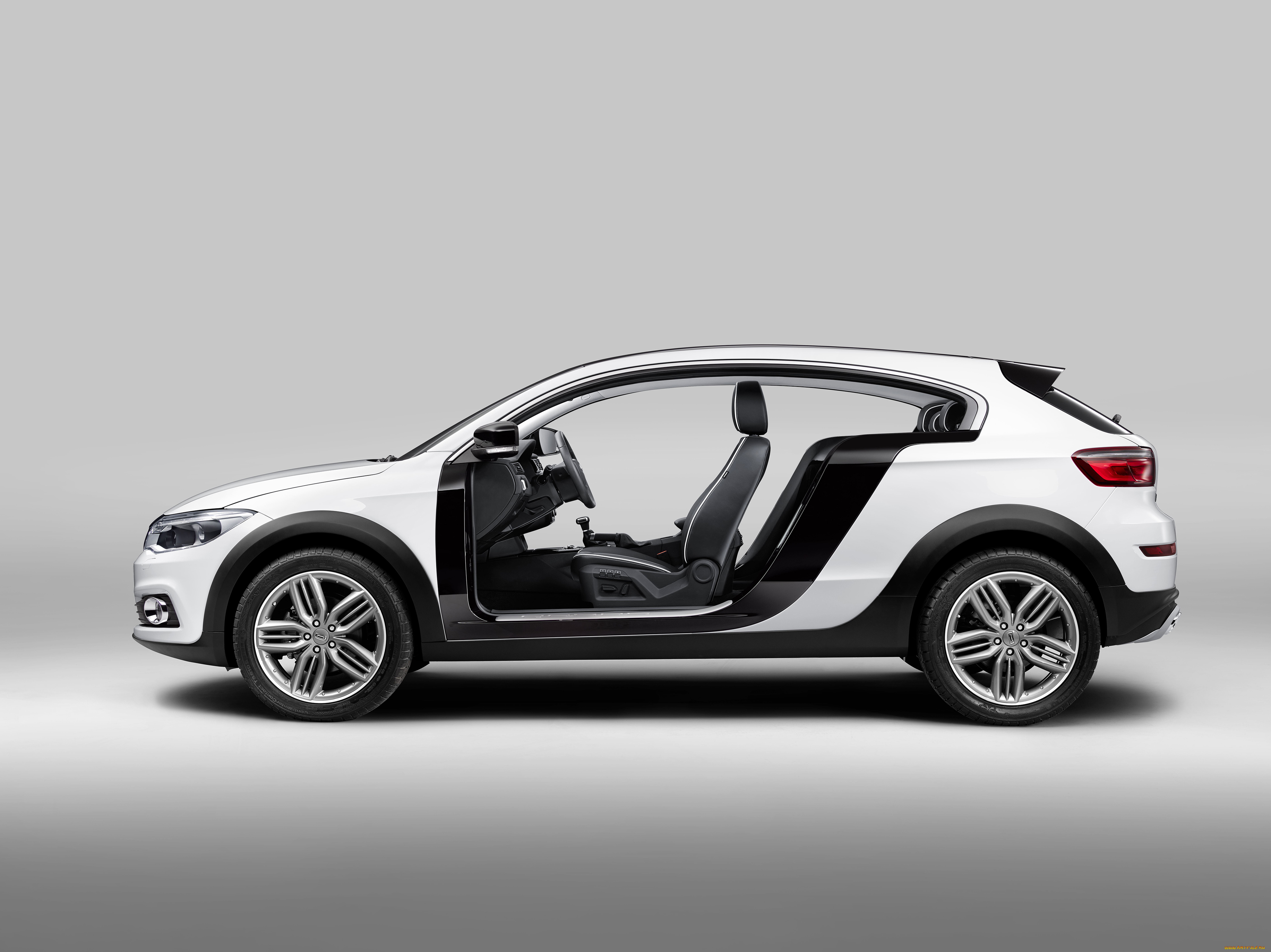 автомобили, qoros, 2014г, concept, suv, city, 3, светлый