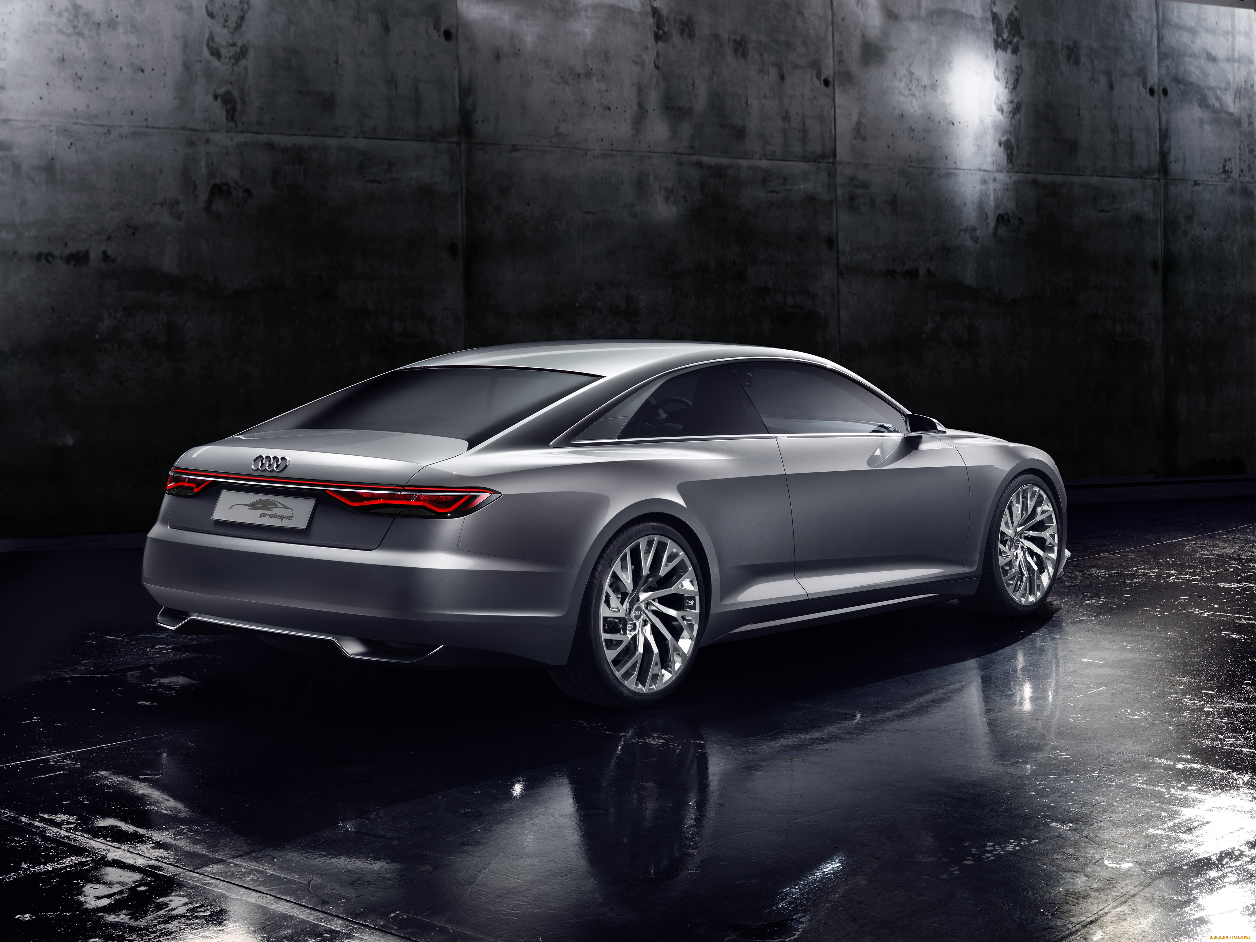 автомобили, audi, темный, 2014г, concept, prologue