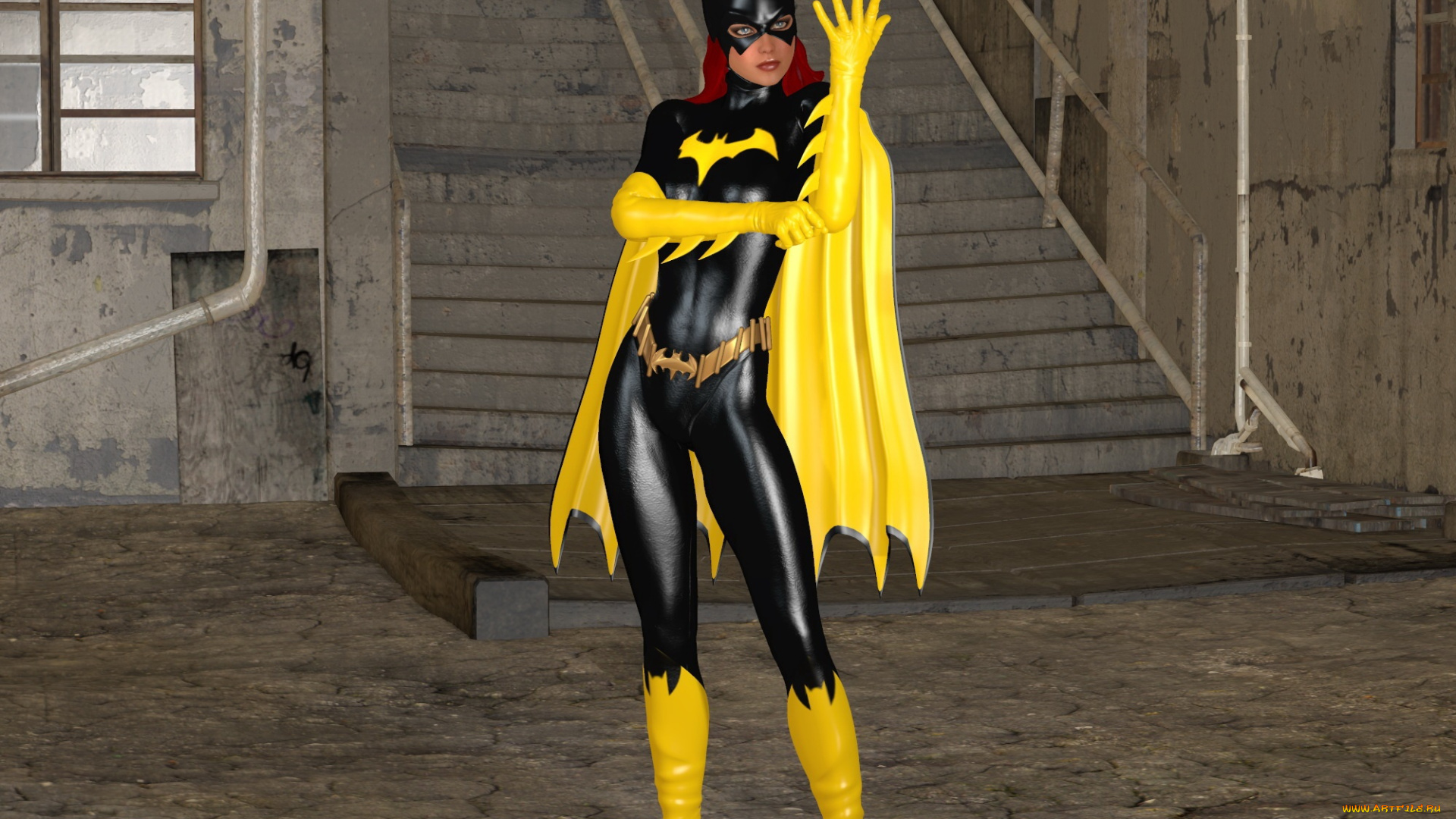 3д, графика, фантазия, , fantasy, взгляд, фон, девушка, супермен