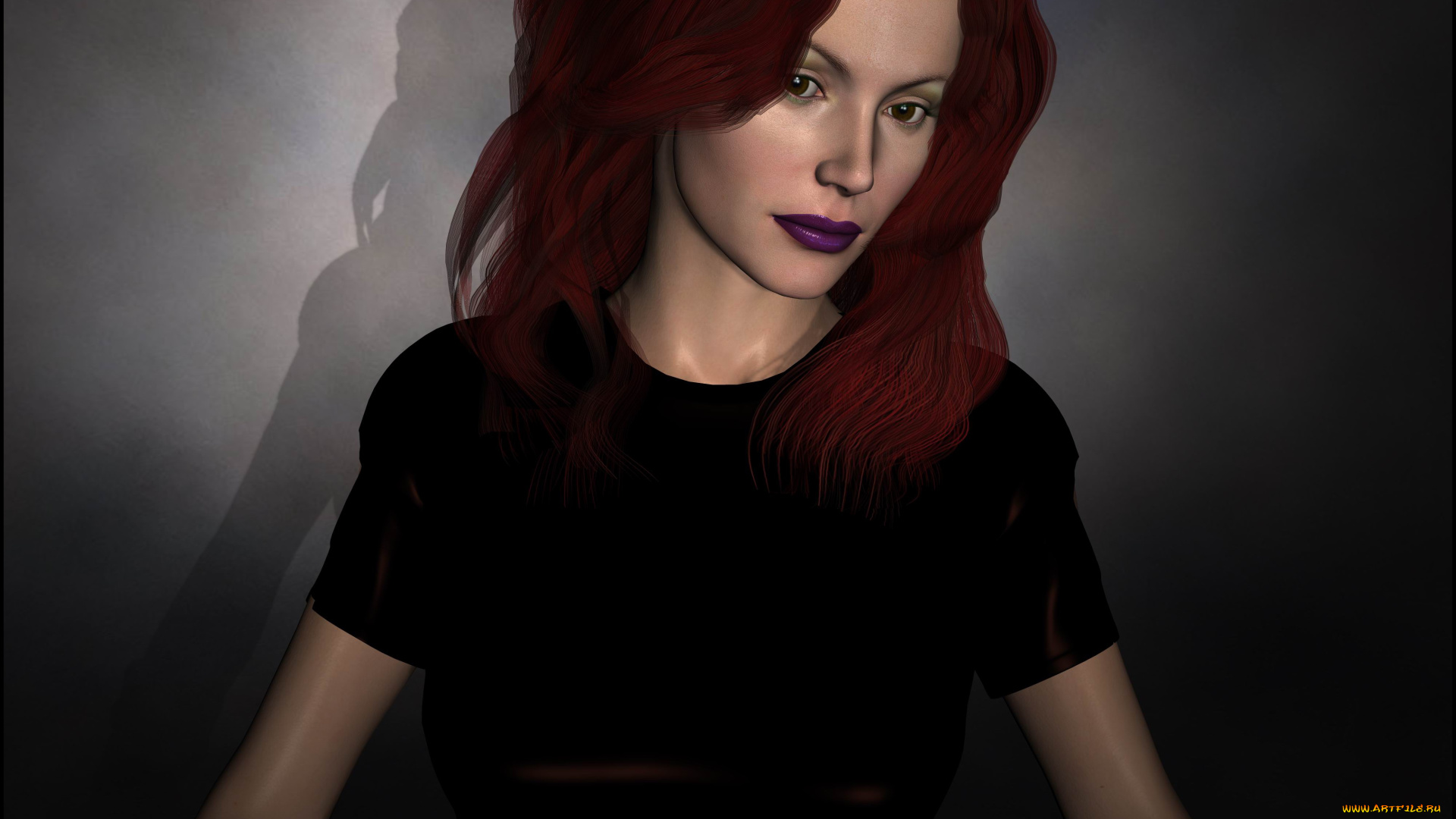 3д, графика, люди, , people, девушка, фон, взгляд