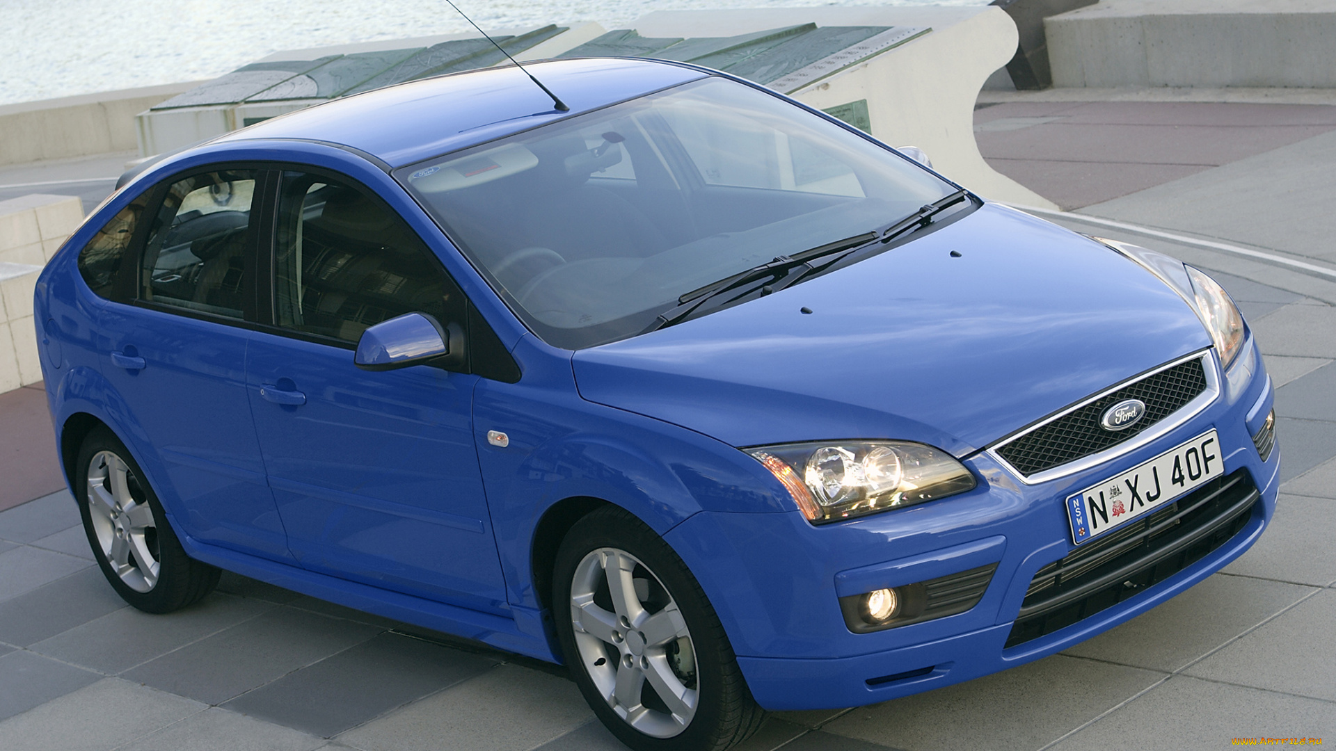 автомобили, ford, синий, au-spec, zetec, 5-door, focus