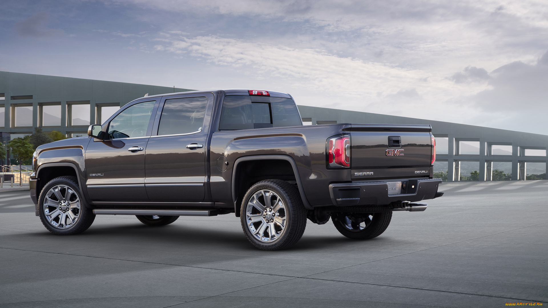 автомобили, gm-gmc, 2017г, 1500, sierra, gmc, crew, cab, ultimate, denali