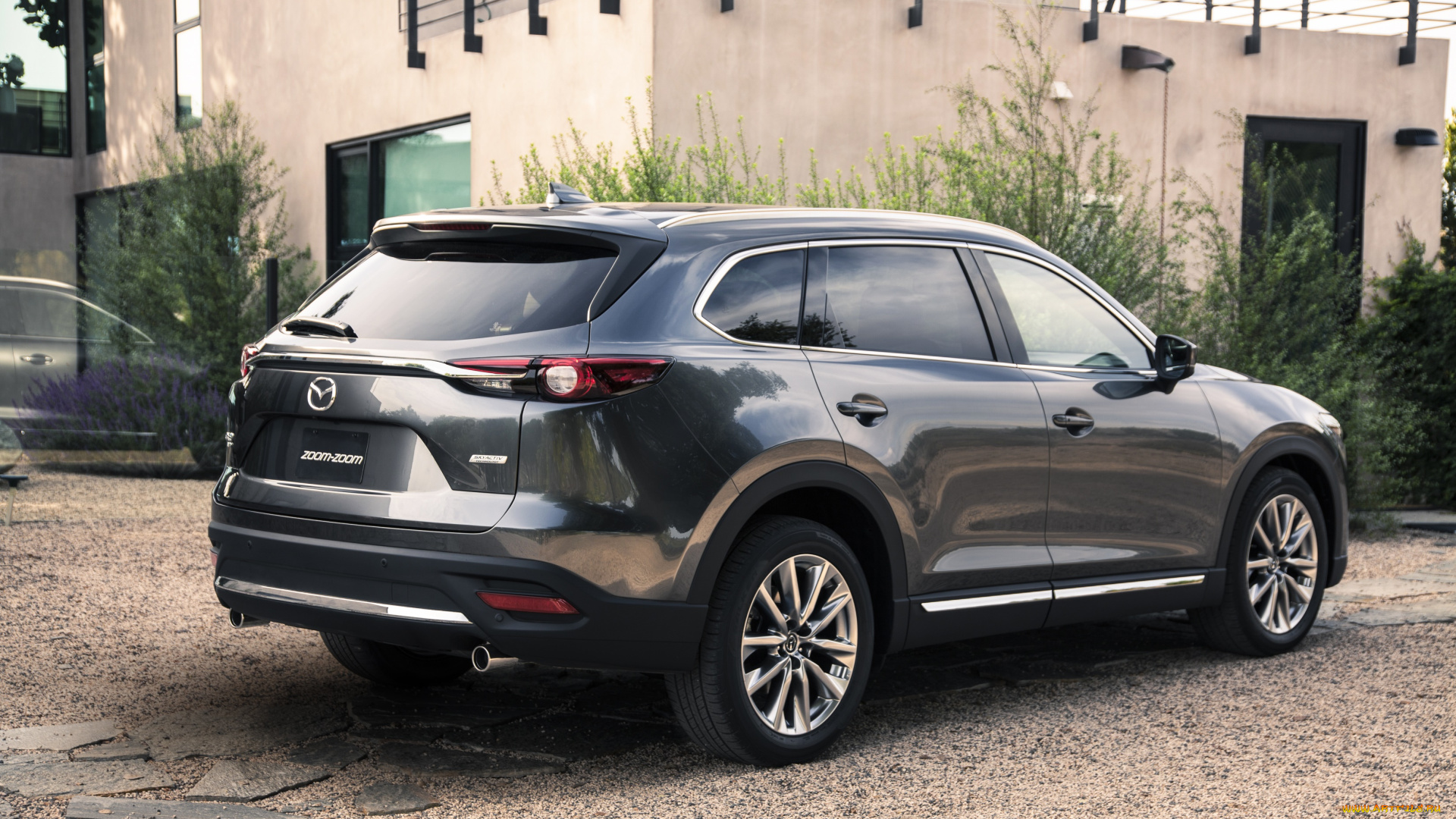 автомобили, mazda, темный, us-spec, cx-9, 2016, г