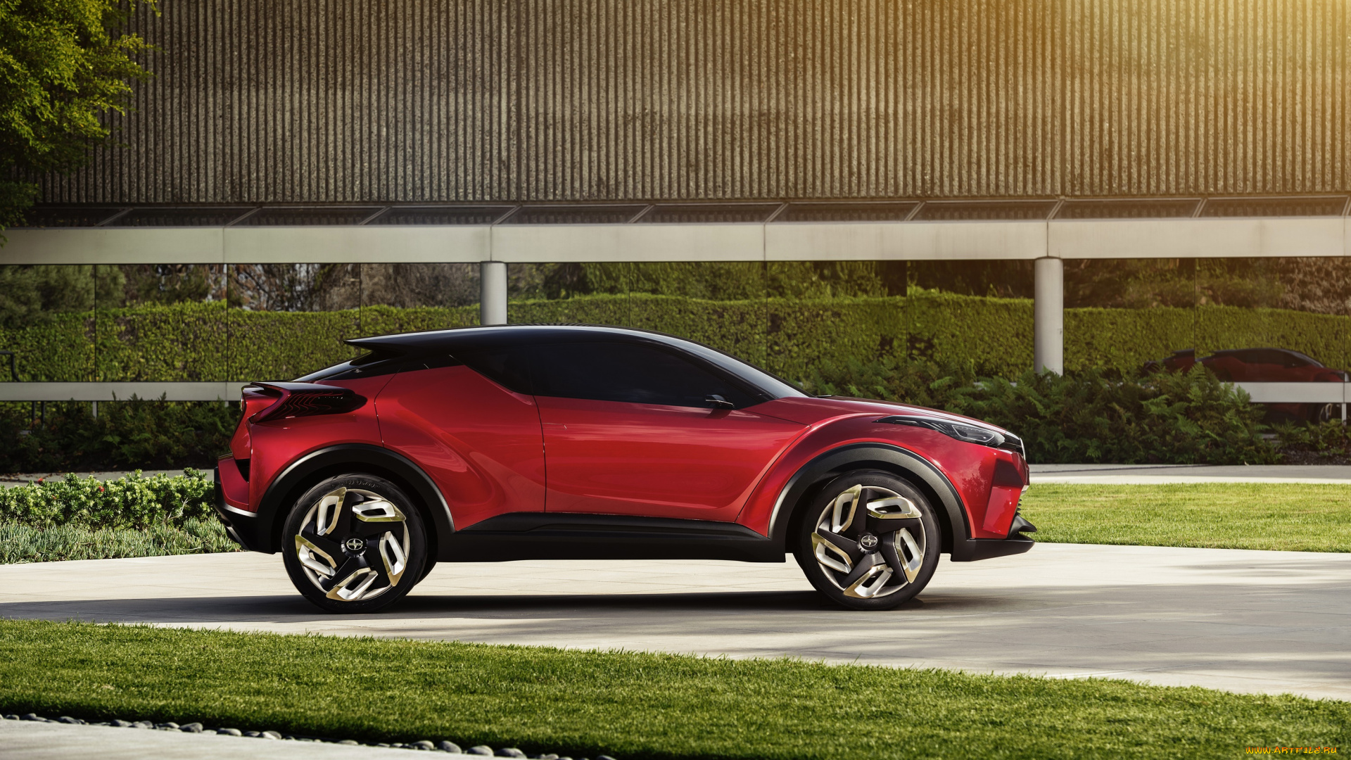 автомобили, scion, concept, c-hr, 2015г