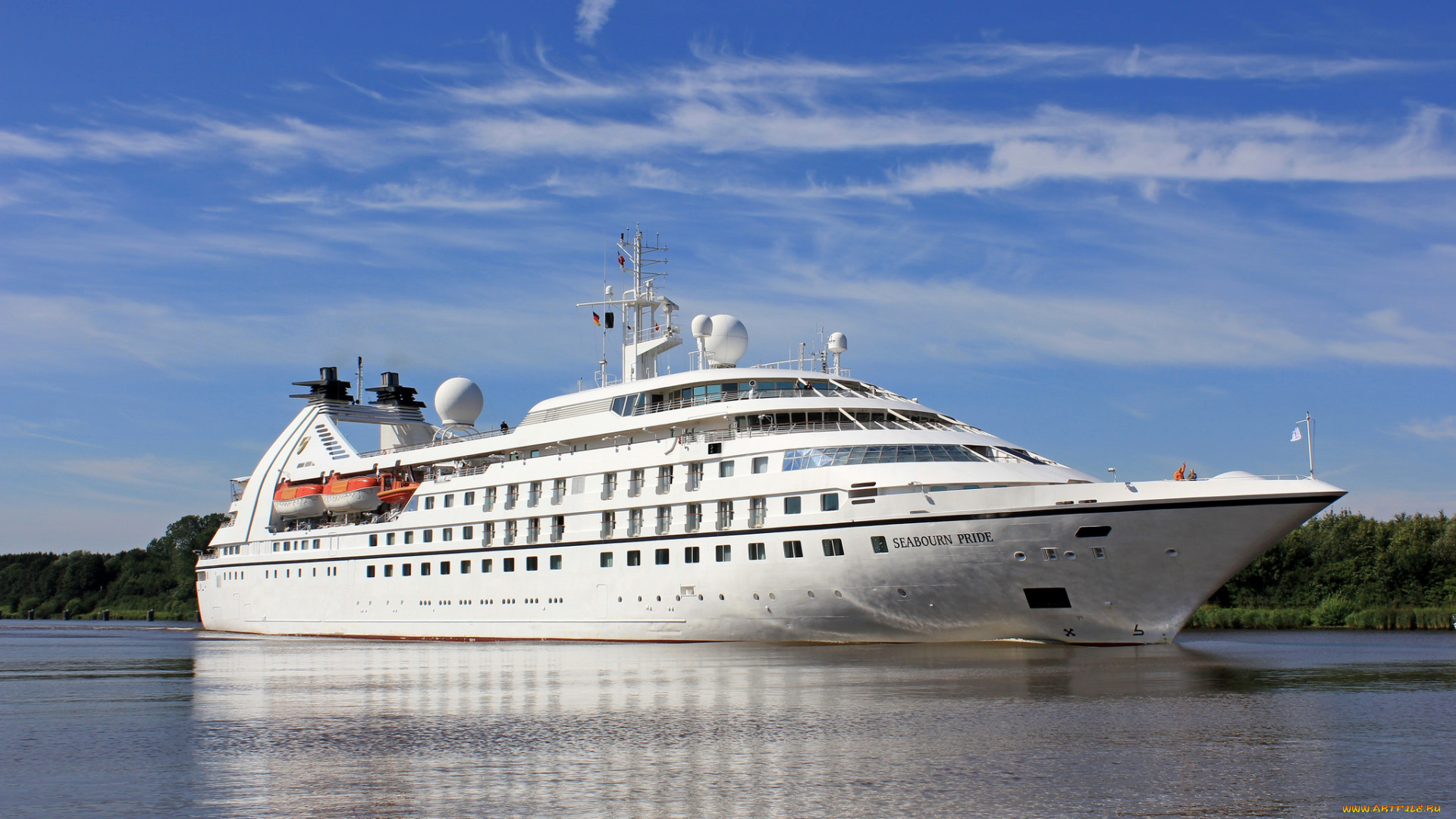 seaborn, pride, корабли, лайнеры, круизный, лайнер