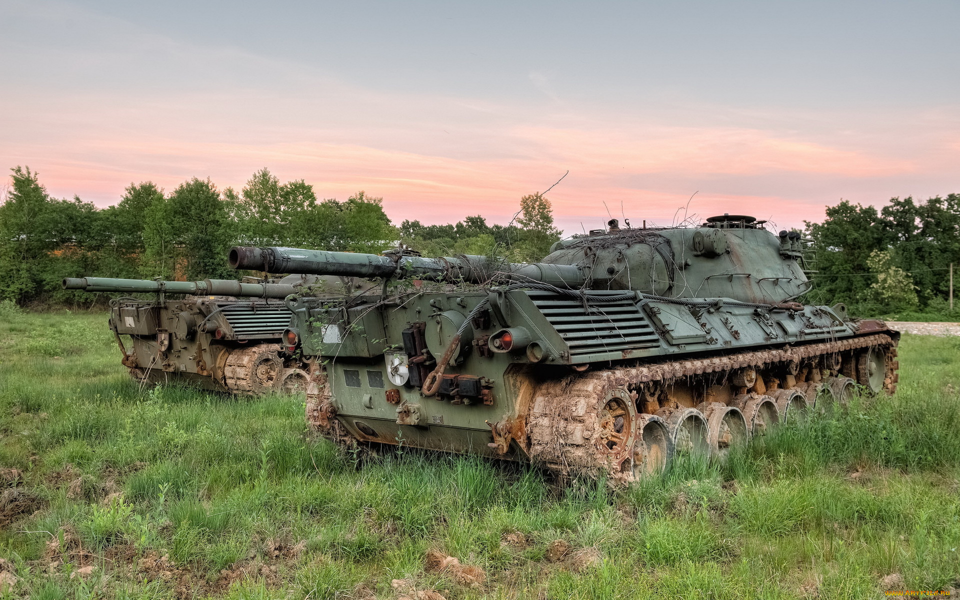 техника, военная, техника, оружие, танки, поле