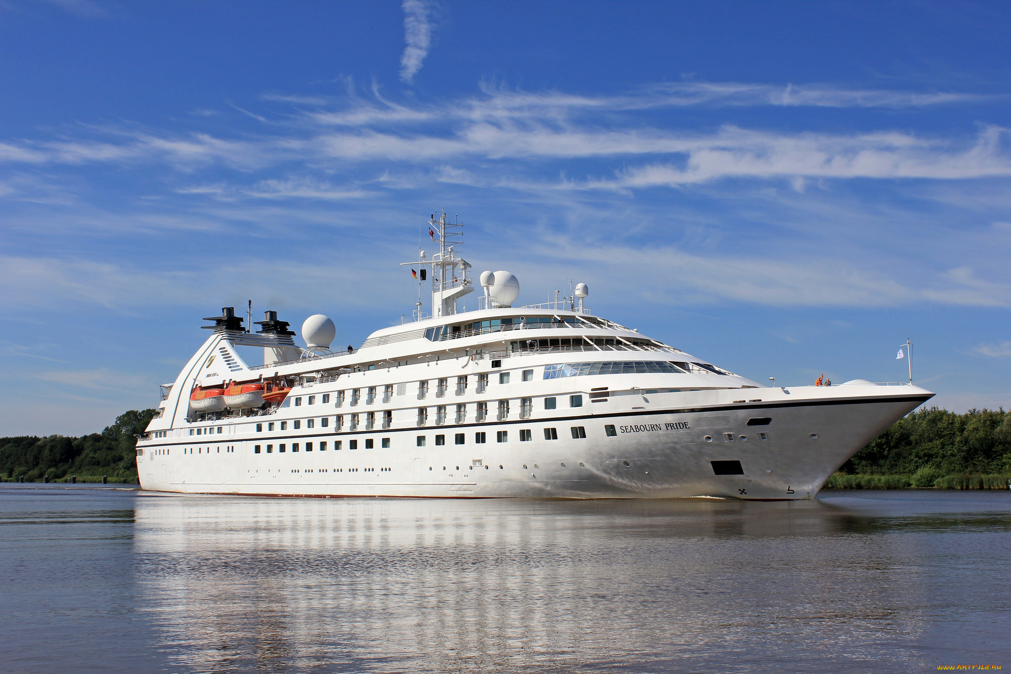 seaborn, pride, корабли, лайнеры, круизный, лайнер