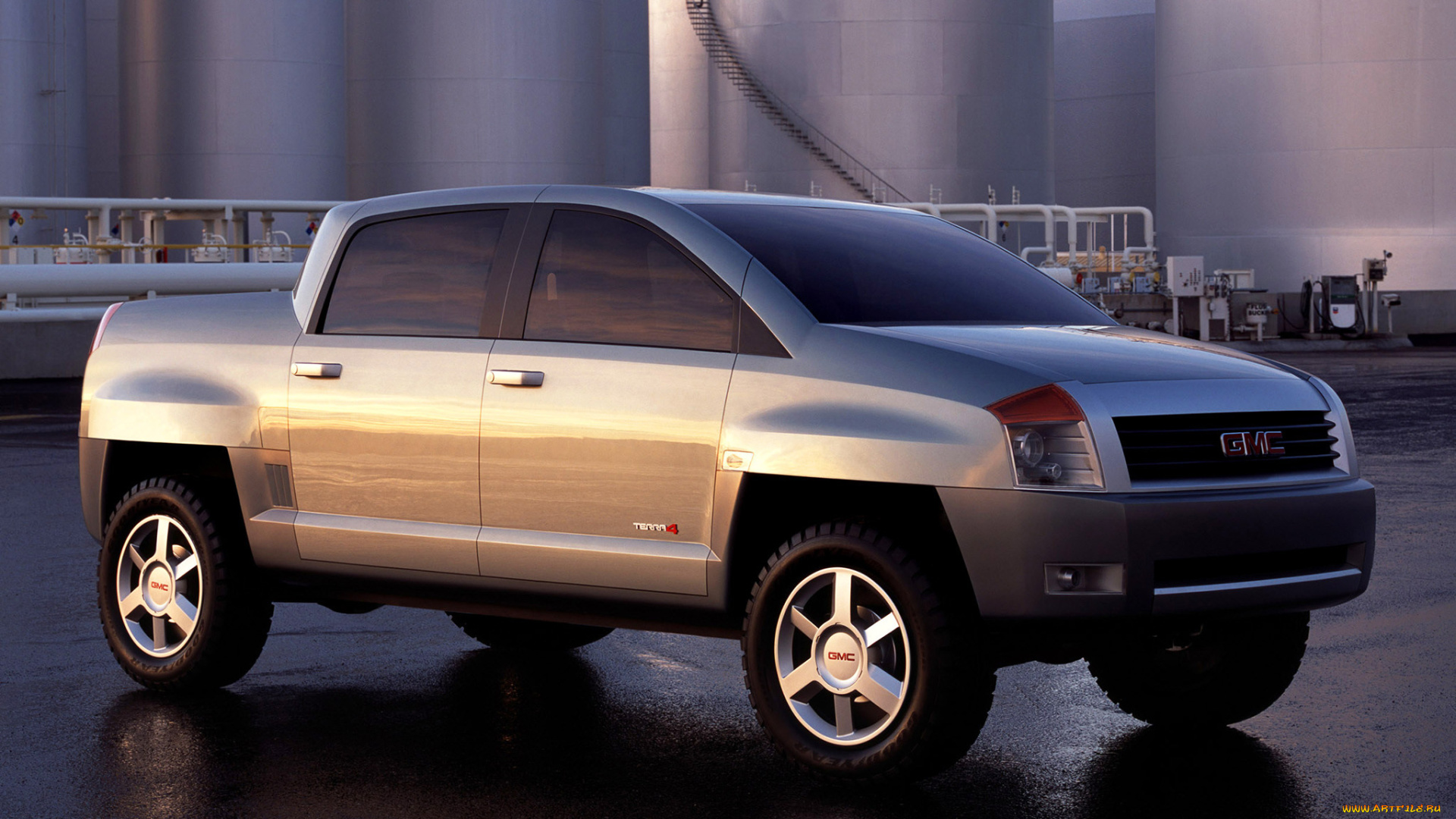 gmc, terra, 4, concept, 2002, автомобили, gm-gmc, concept, 2002, terra, 4, gmc