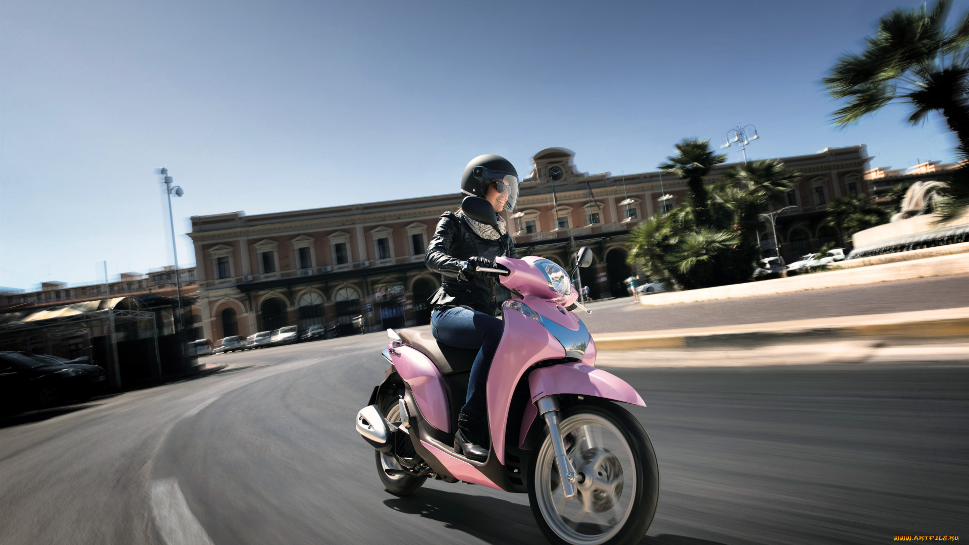 мотоциклы, мото, с, девушкой, девушка, мотоцикл, фон, взгляд