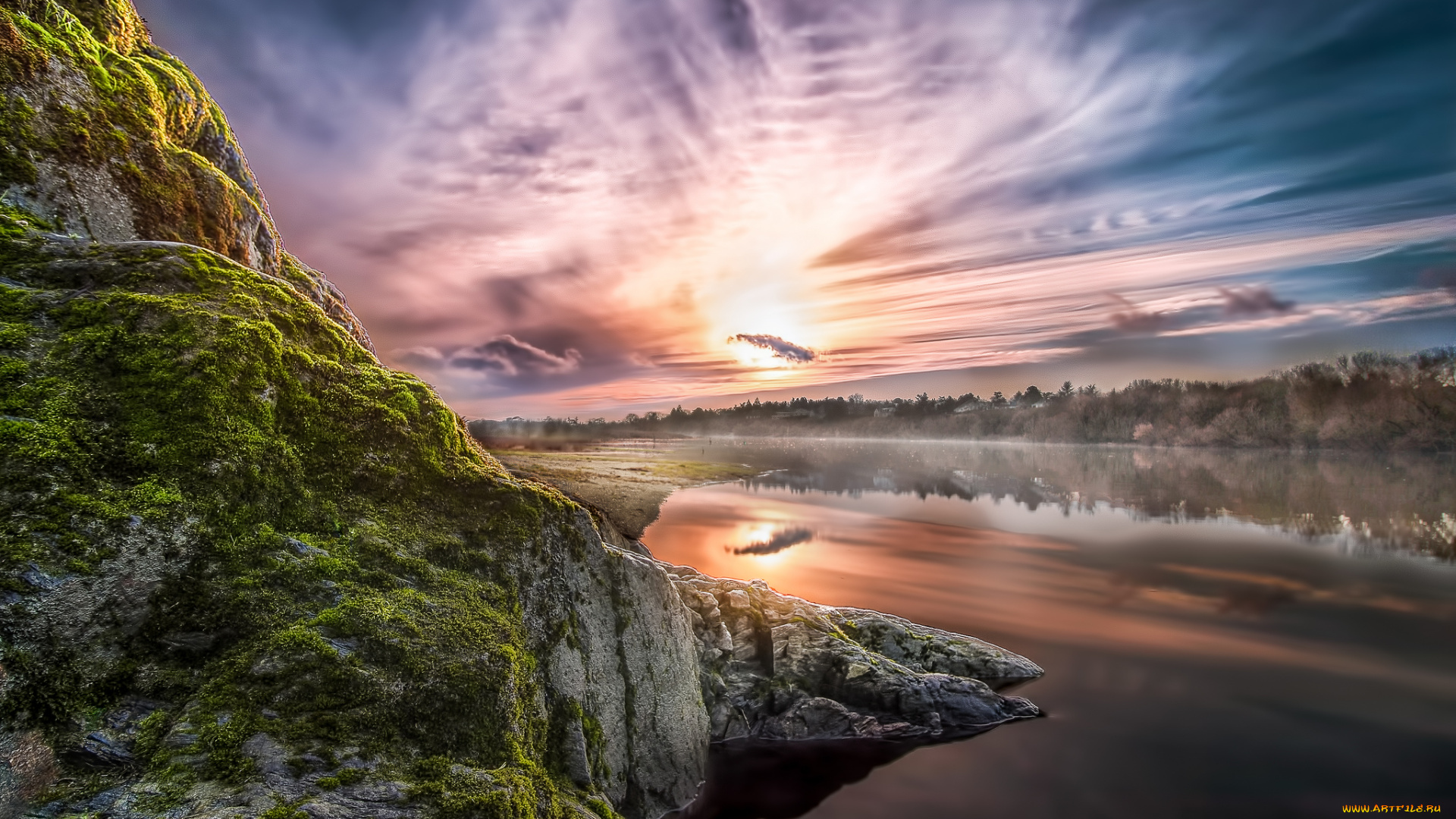 природа, восходы, закаты, рассвет