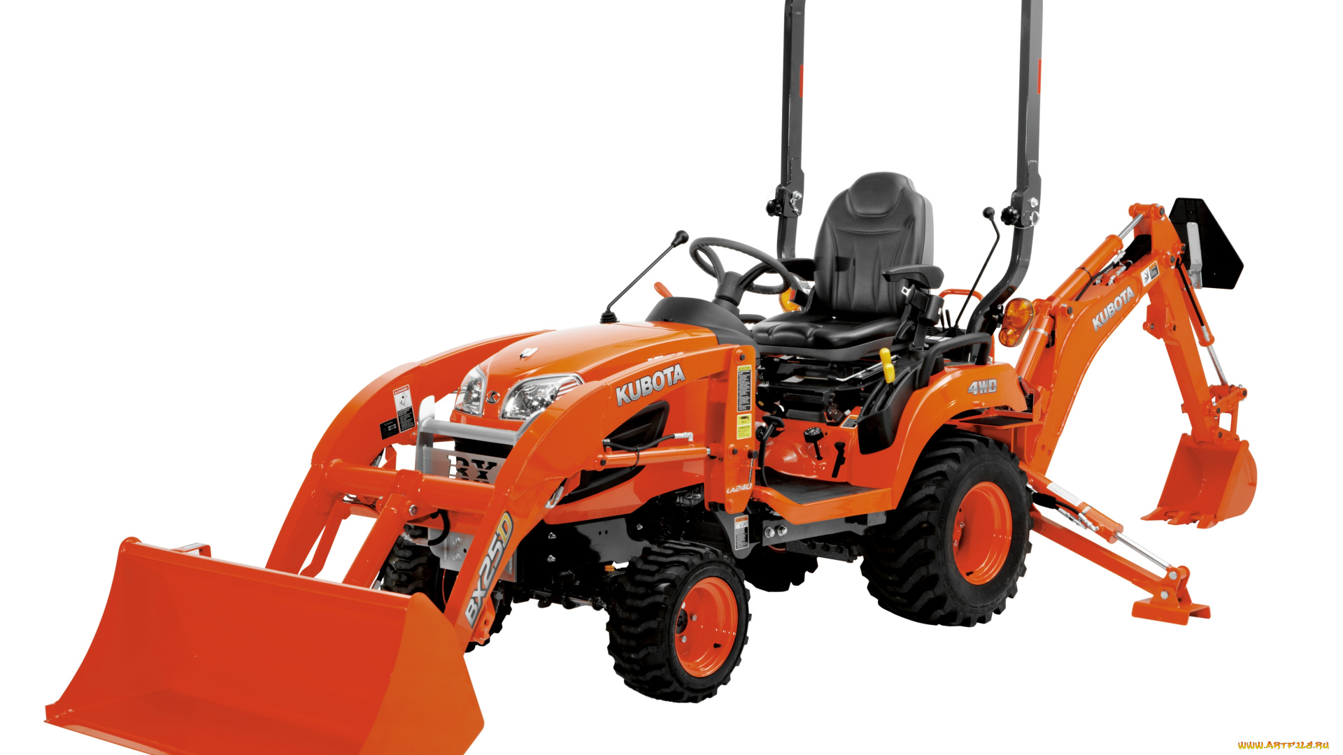 техника, фронтальные, погрузчики, kubota