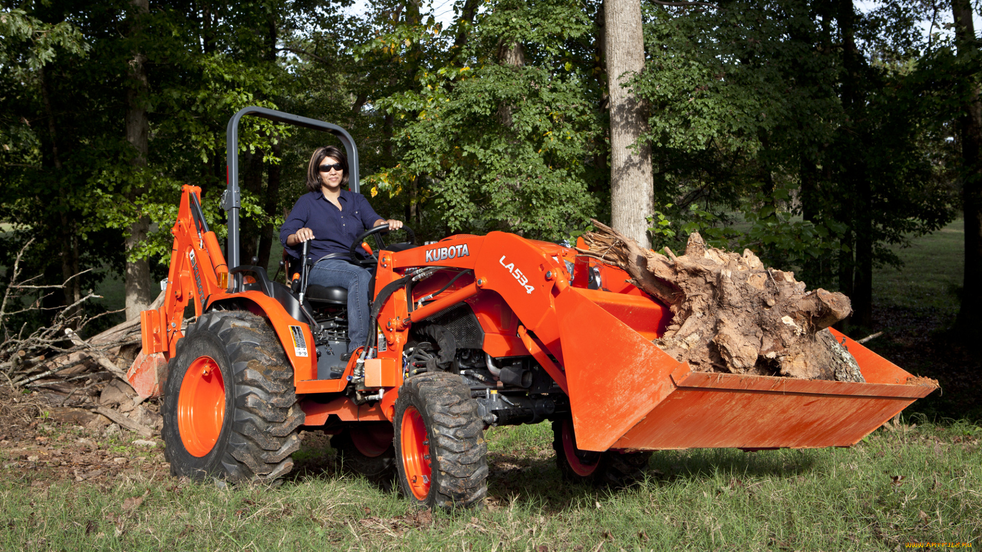 техника, фронтальные, погрузчики, kubota