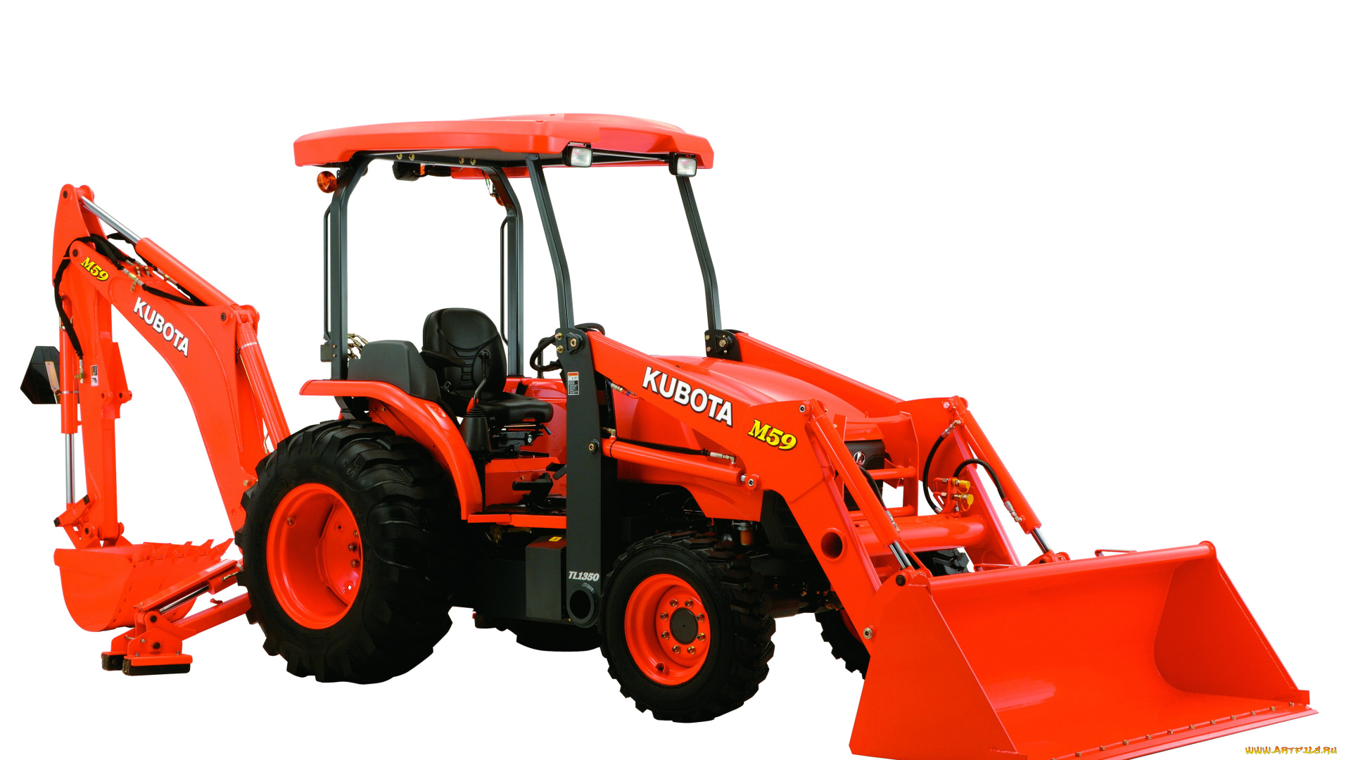 техника, фронтальные, погрузчики, kubota