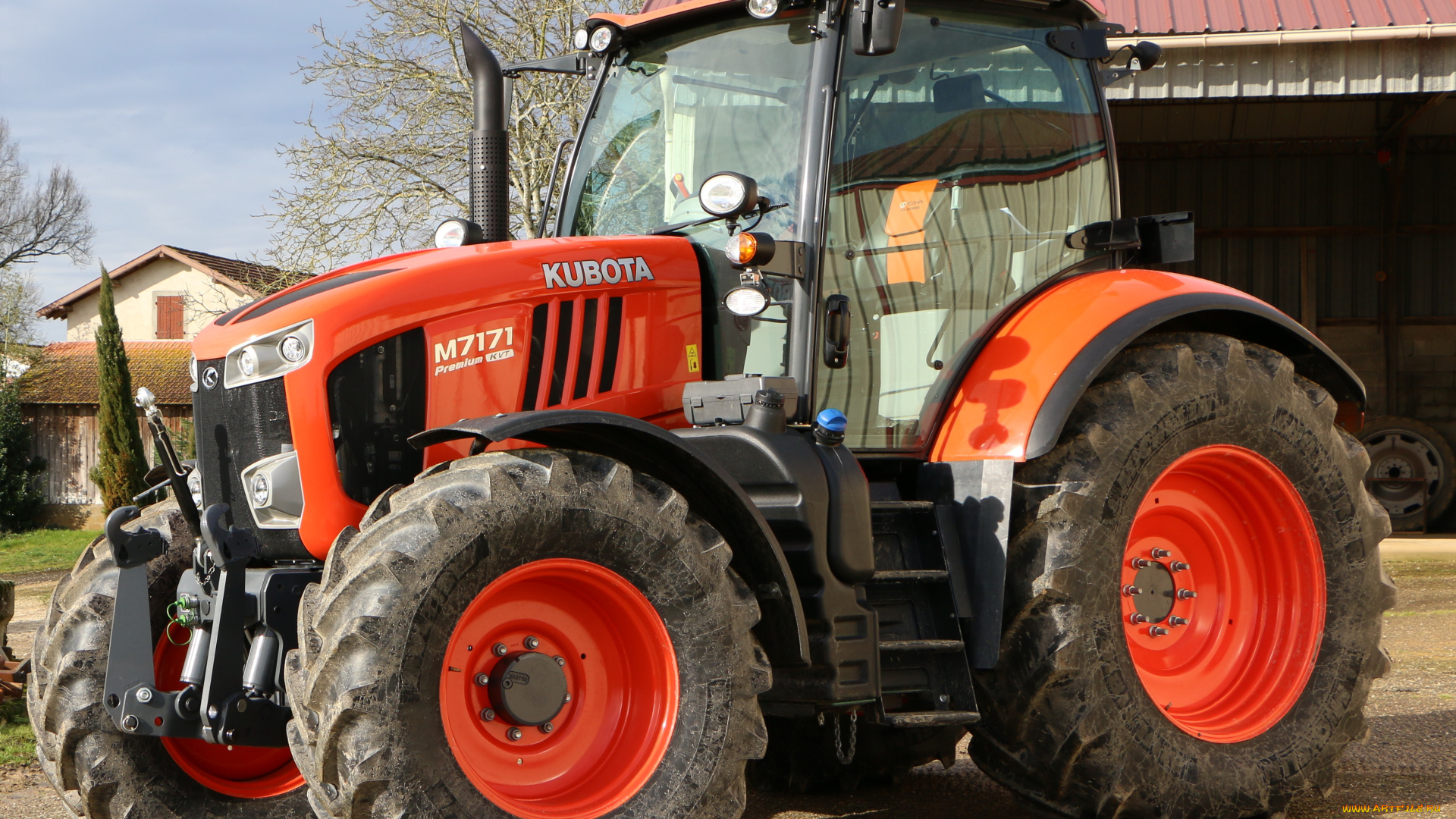 техника, тракторы, kubota