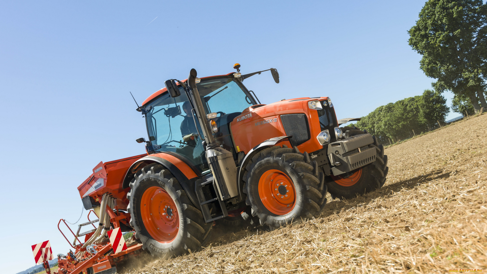 техника, тракторы, kubota