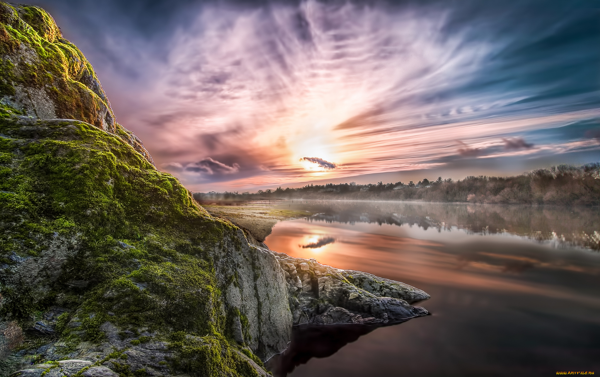 природа, восходы, закаты, рассвет