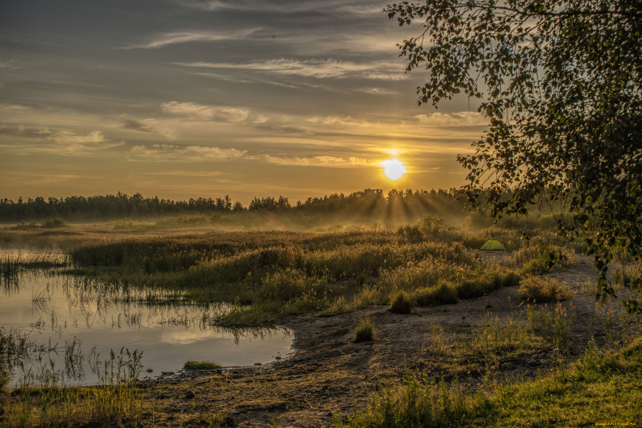 природа, восходы, закаты, рассвет
