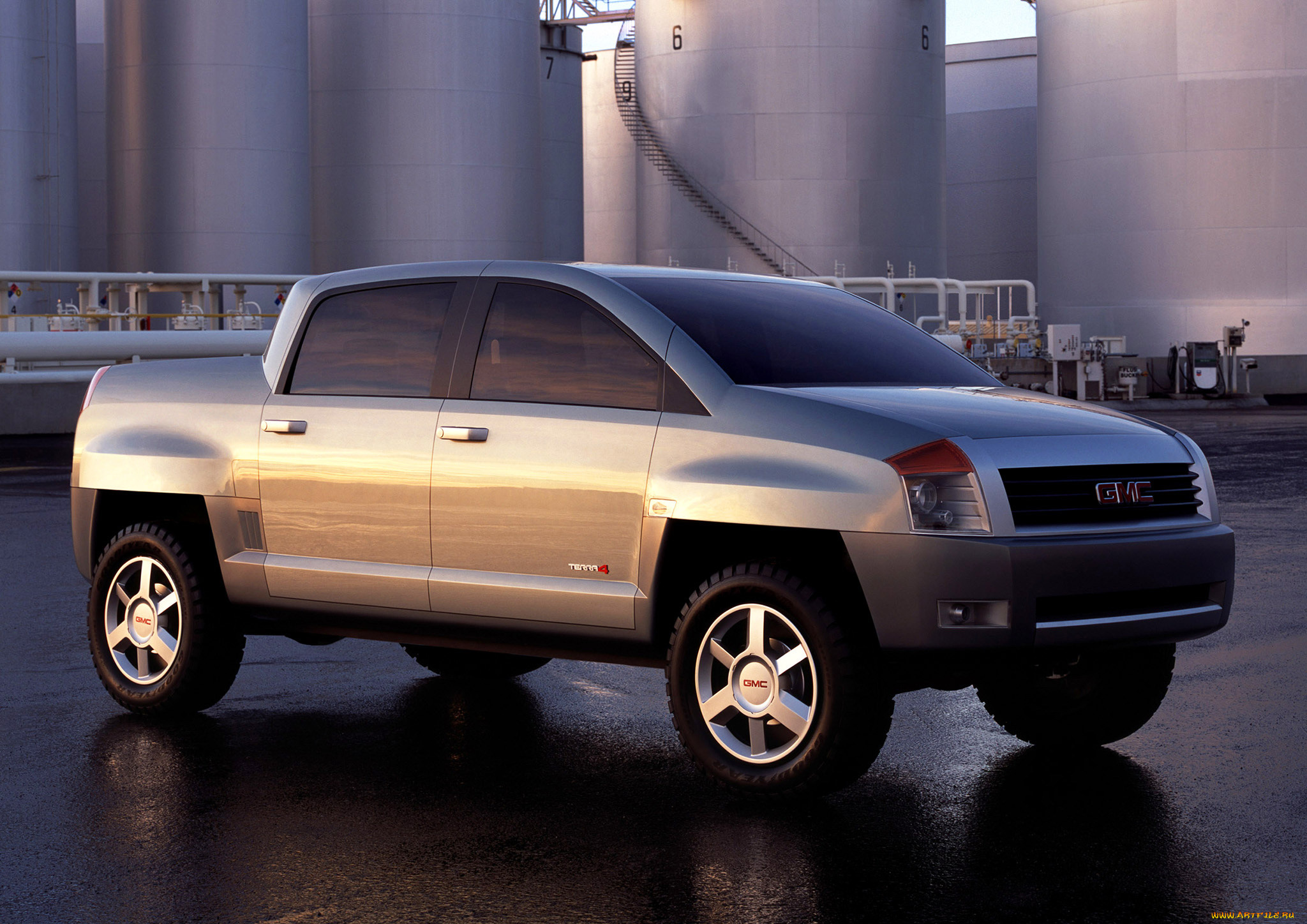 gmc, terra, 4, concept, 2002, автомобили, gm-gmc, concept, 2002, terra, 4, gmc
