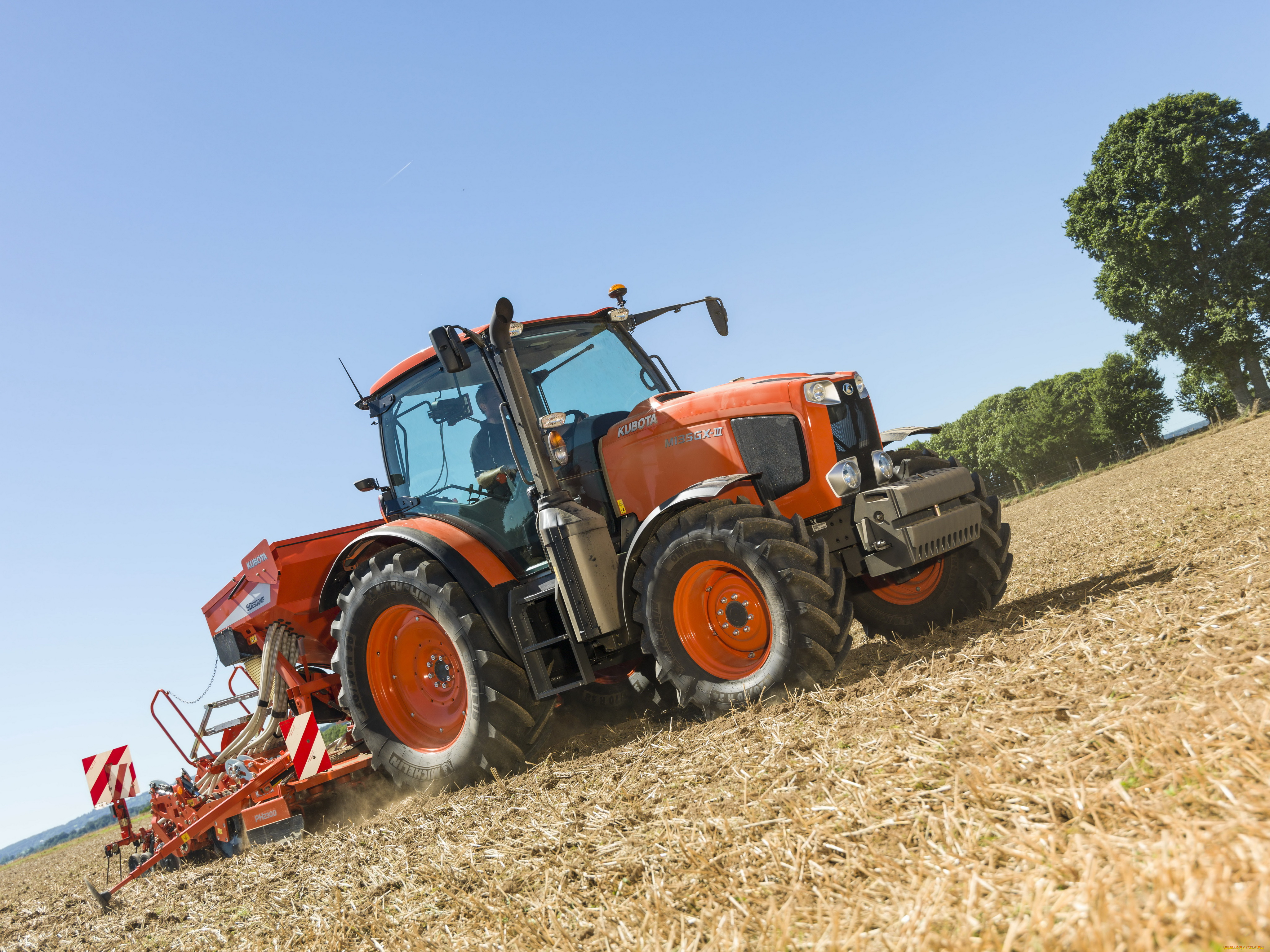 техника, тракторы, kubota