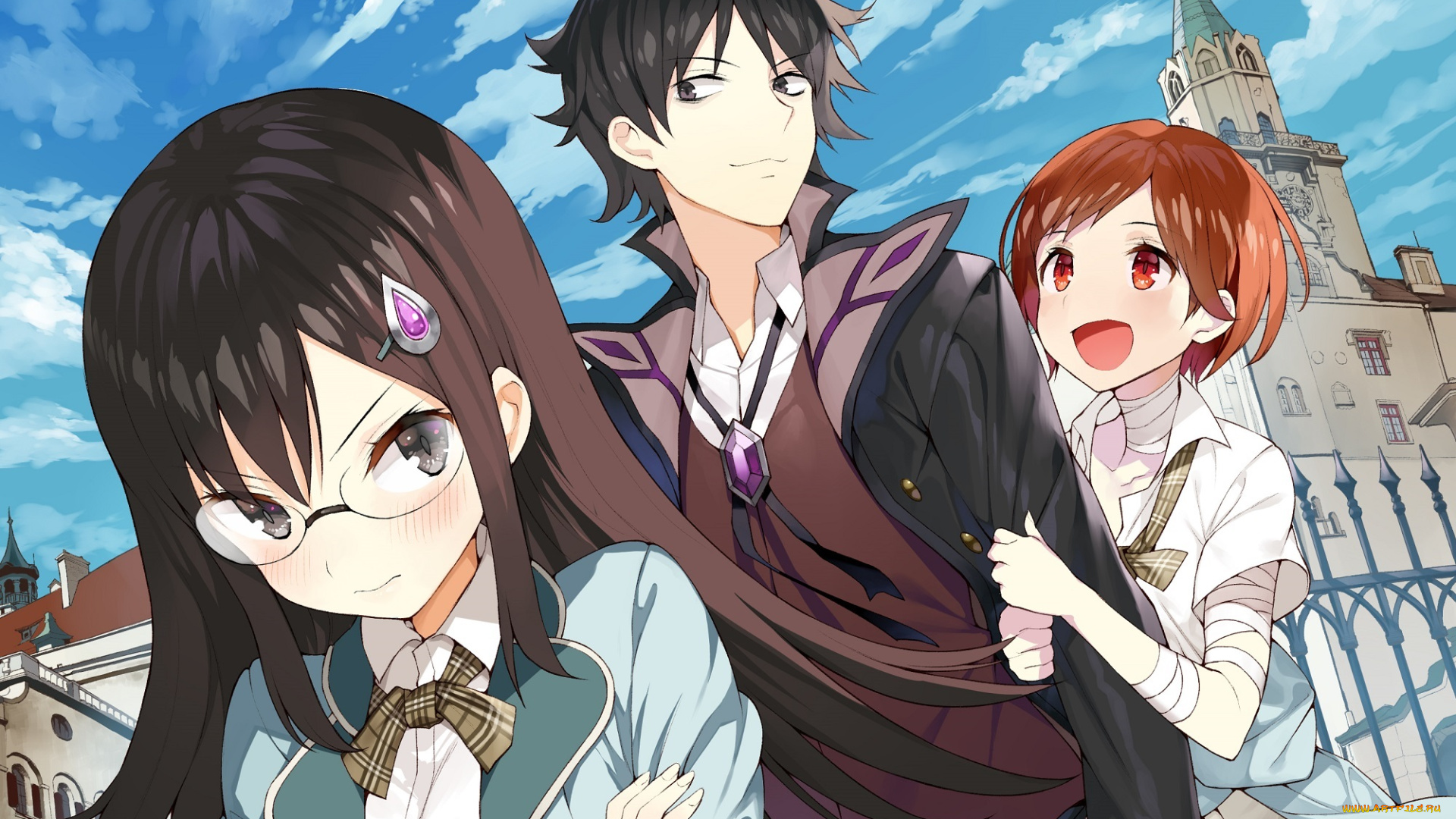 3-nen, b-gumi, necromancer-sensei, аниме, 3-nen, b-gumi, , necromancer-sensei, 3-nen, b-gumi, necromancer-sensei