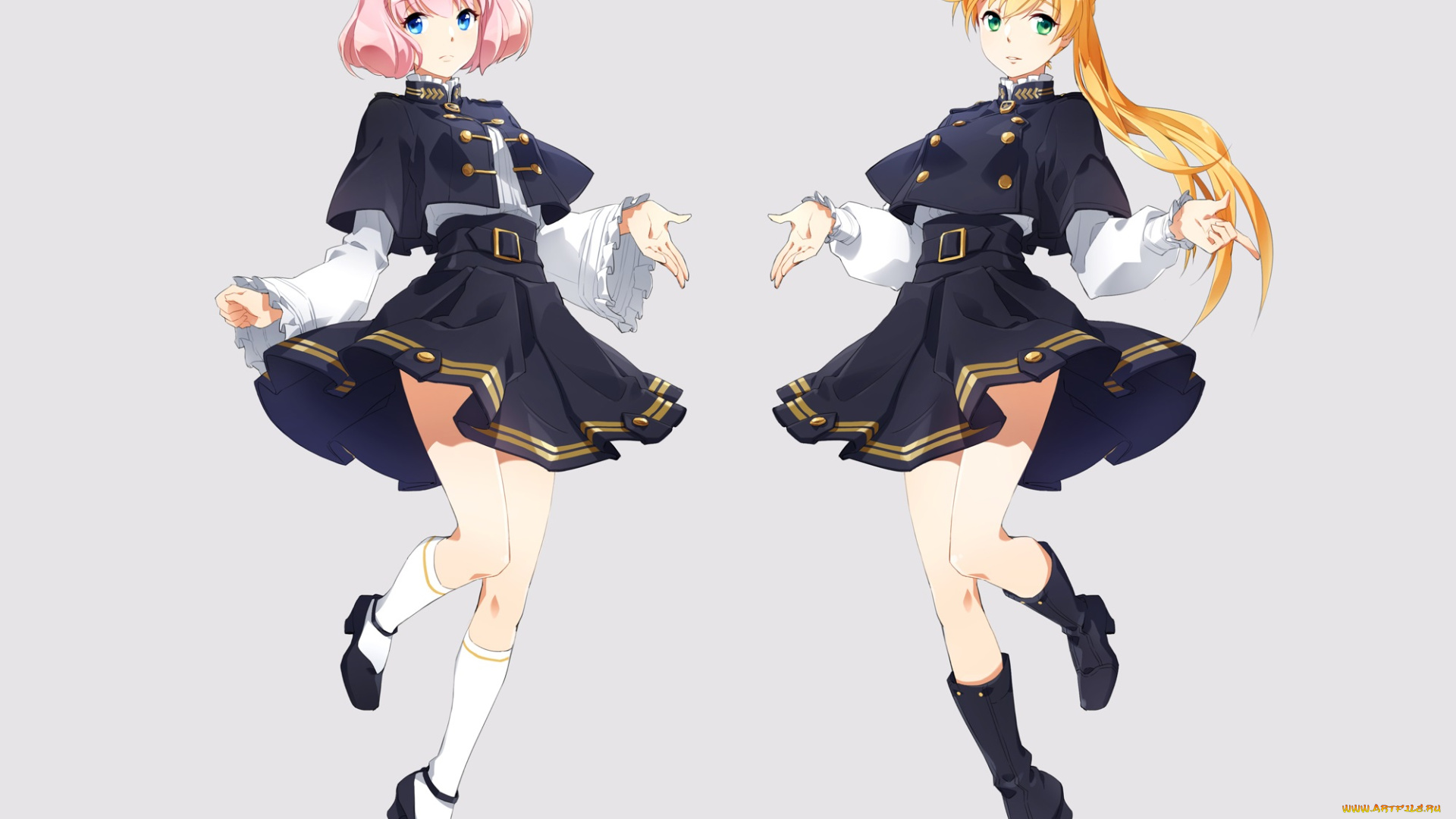 аниме, aldnoah, zero, девушки