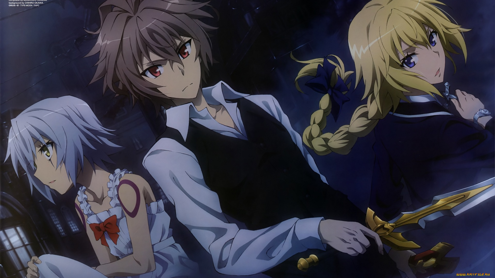 аниме, fate, stay, night, апокриф