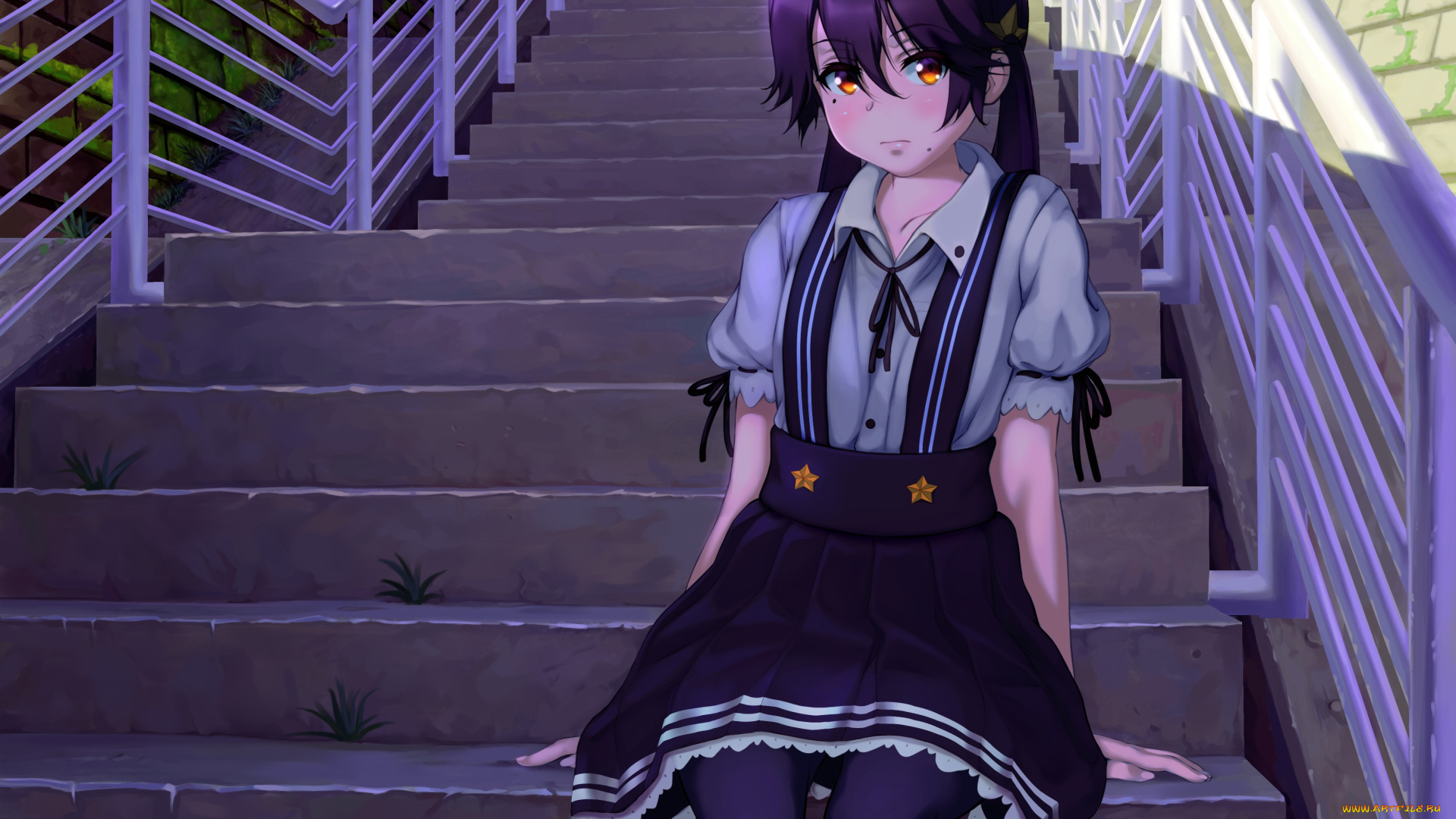 аниме, город, , улицы, , интерьер, , здания, legendarysoulii