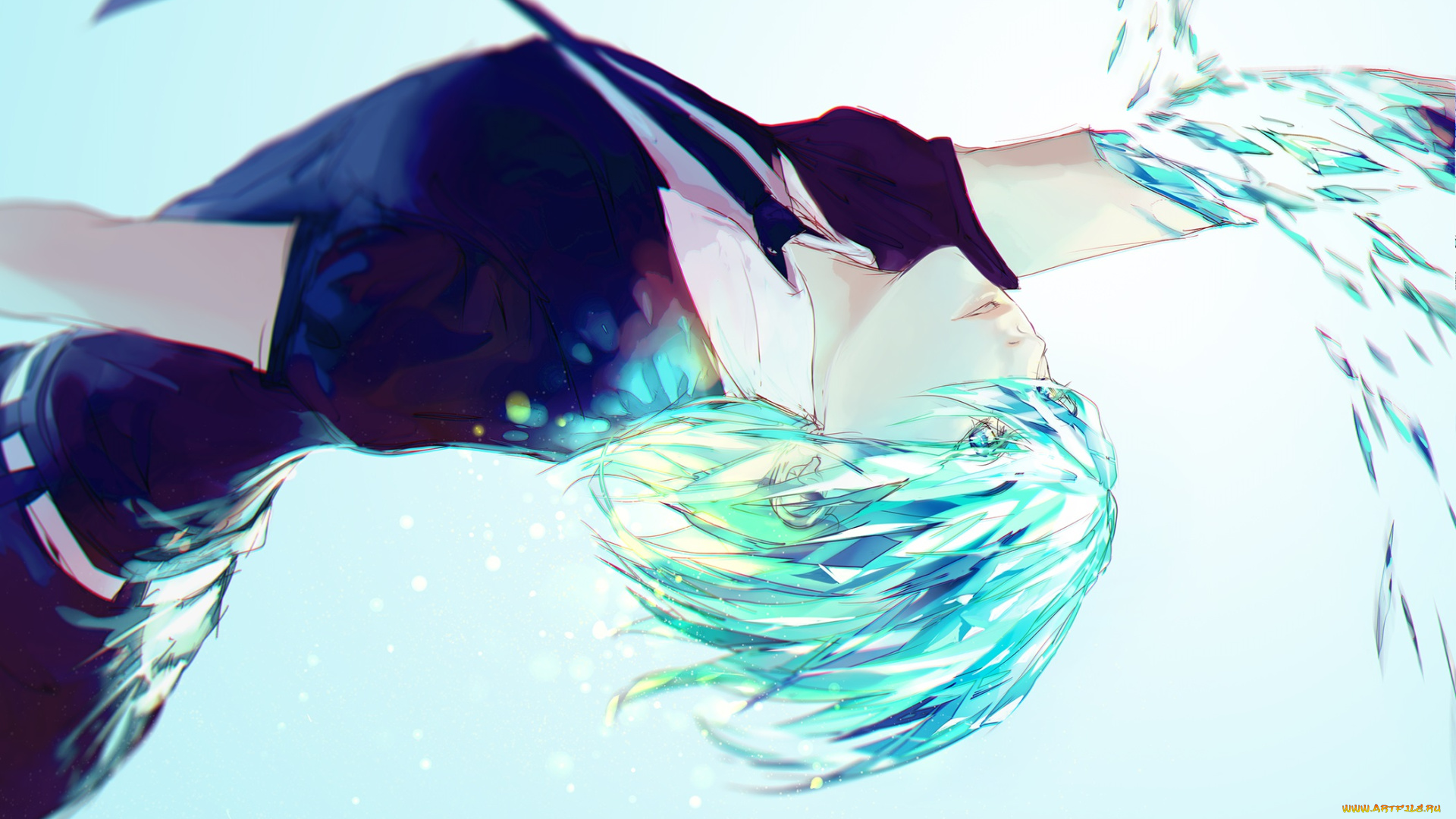 аниме, houseki, no, kuni, девушка