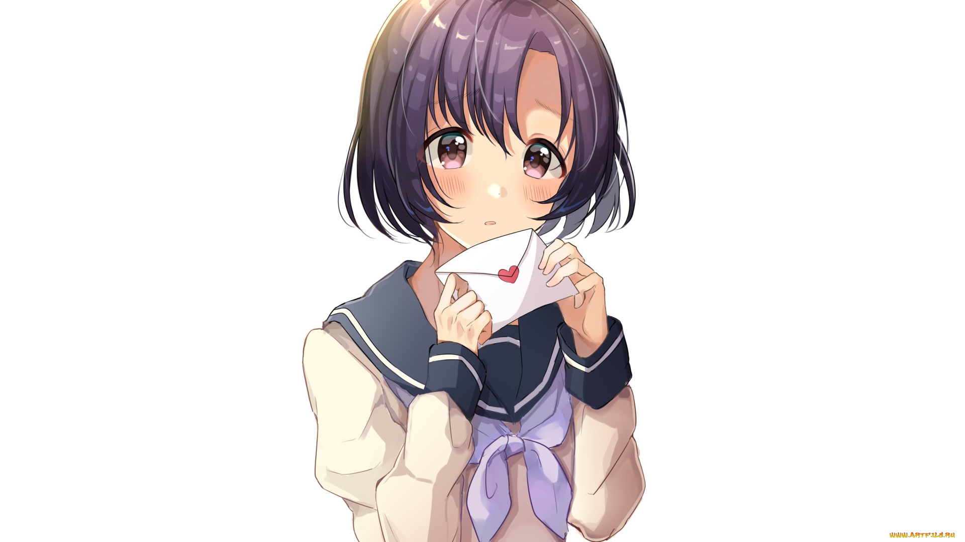 аниме, idolm@ster, фон, взгляд, девушка