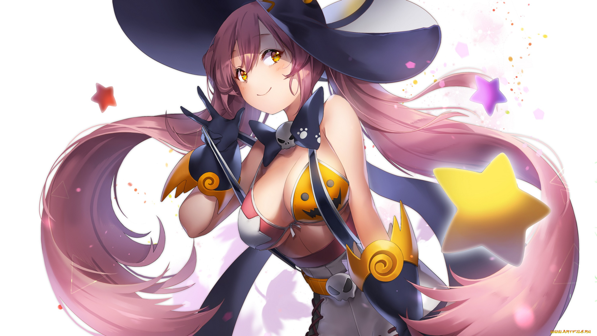 аниме, магия, , колдовство, , halloween, kyjsogom