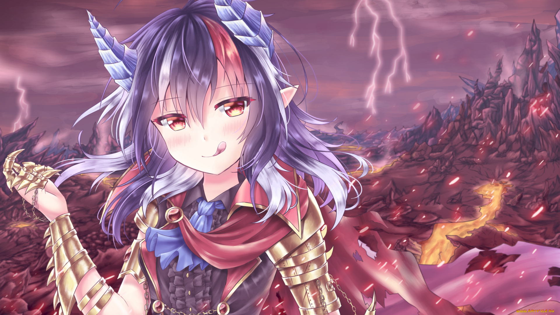 аниме, touhou, девушка