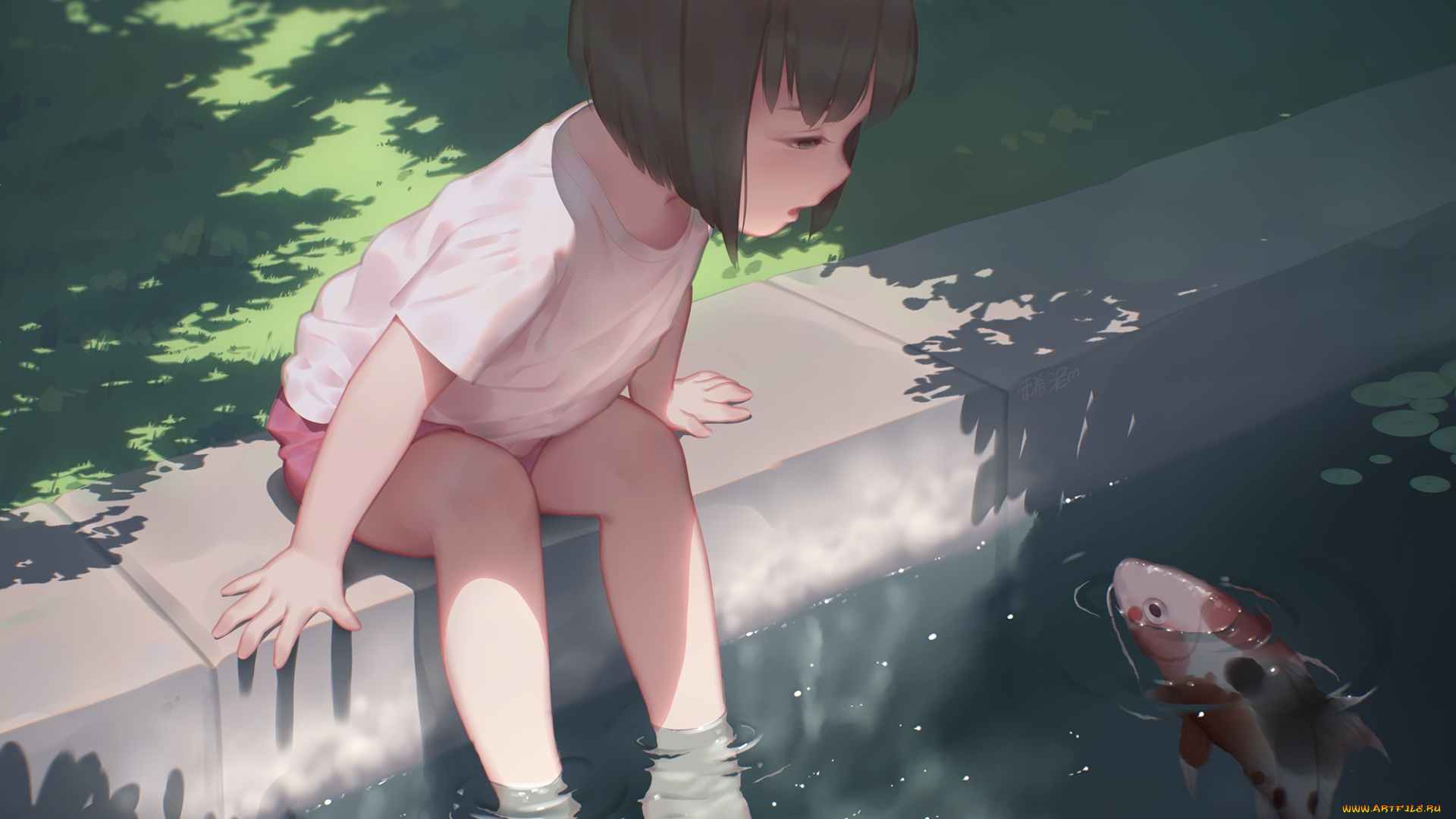 аниме, животные, , существа, maredoro