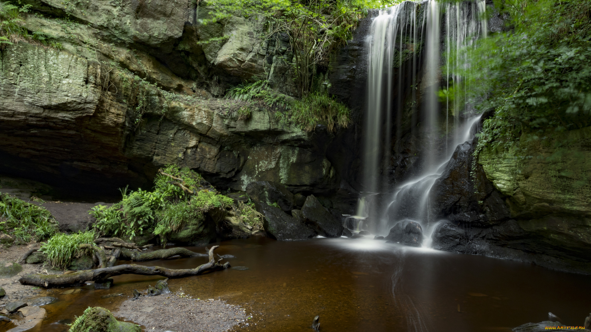 природа, водопады, простор