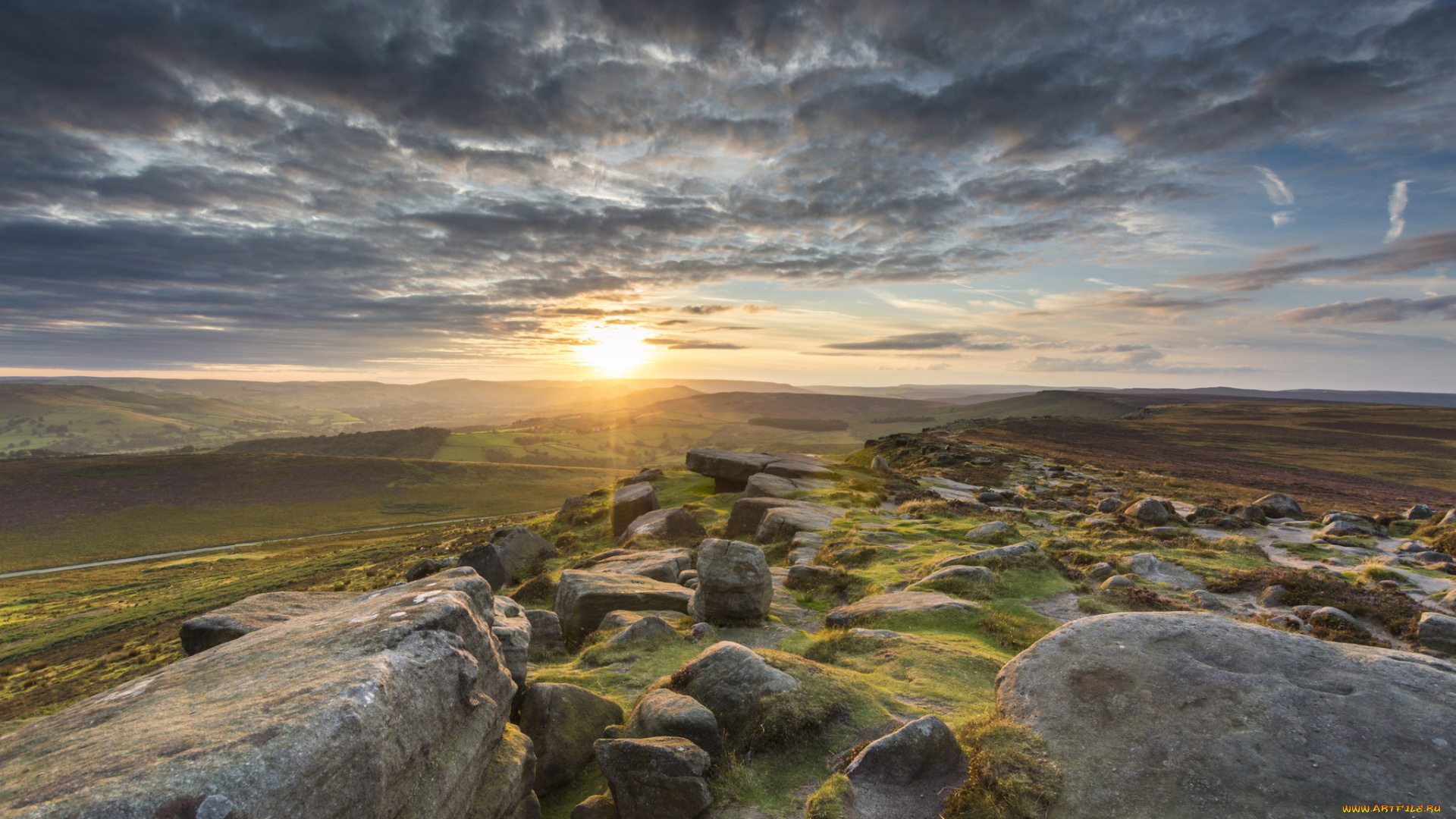 природа, восходы, закаты, простор