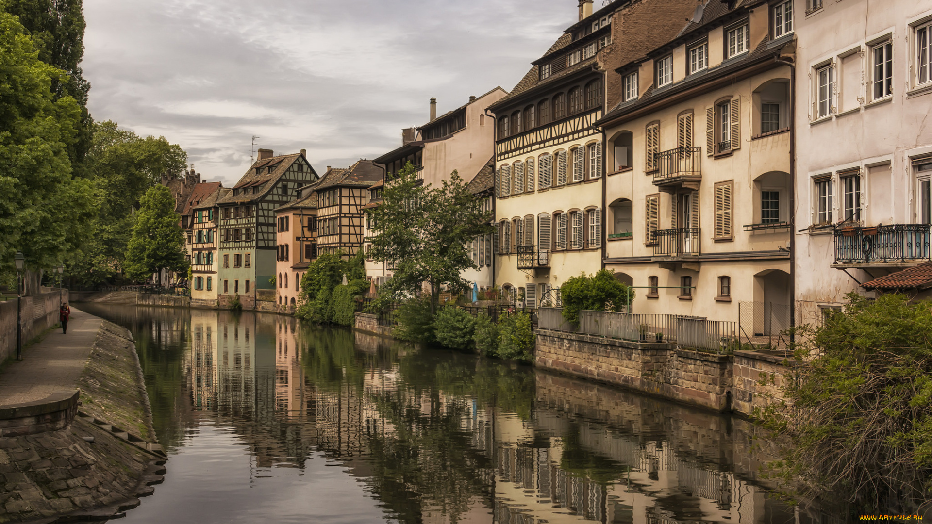 strasbourg, города, страсбург, , франция, канал