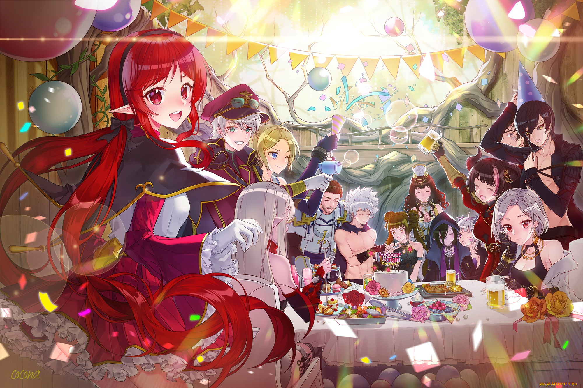 аниме, животные, , существа, dungeon, fighter